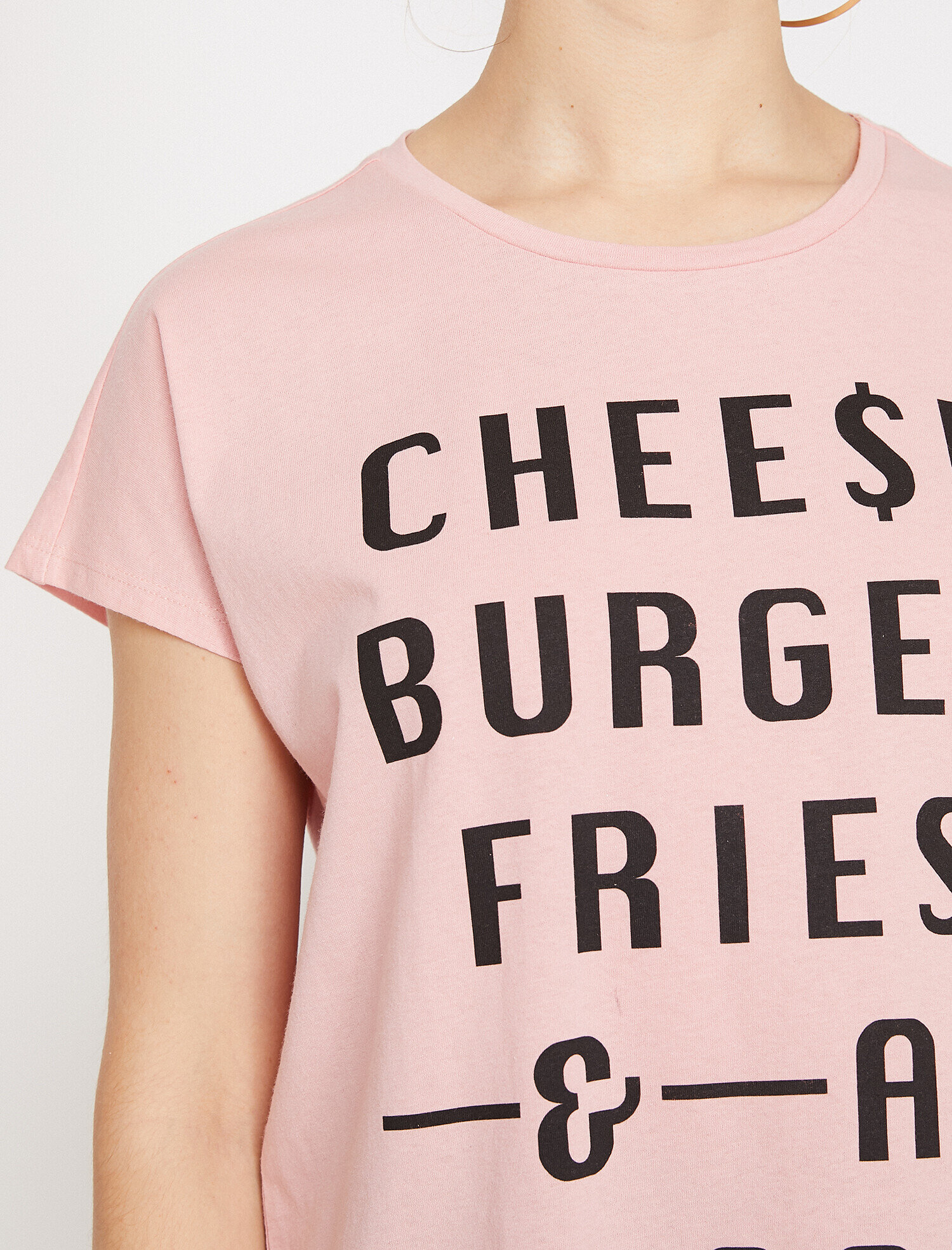   Yazılı Baskılı Tişört