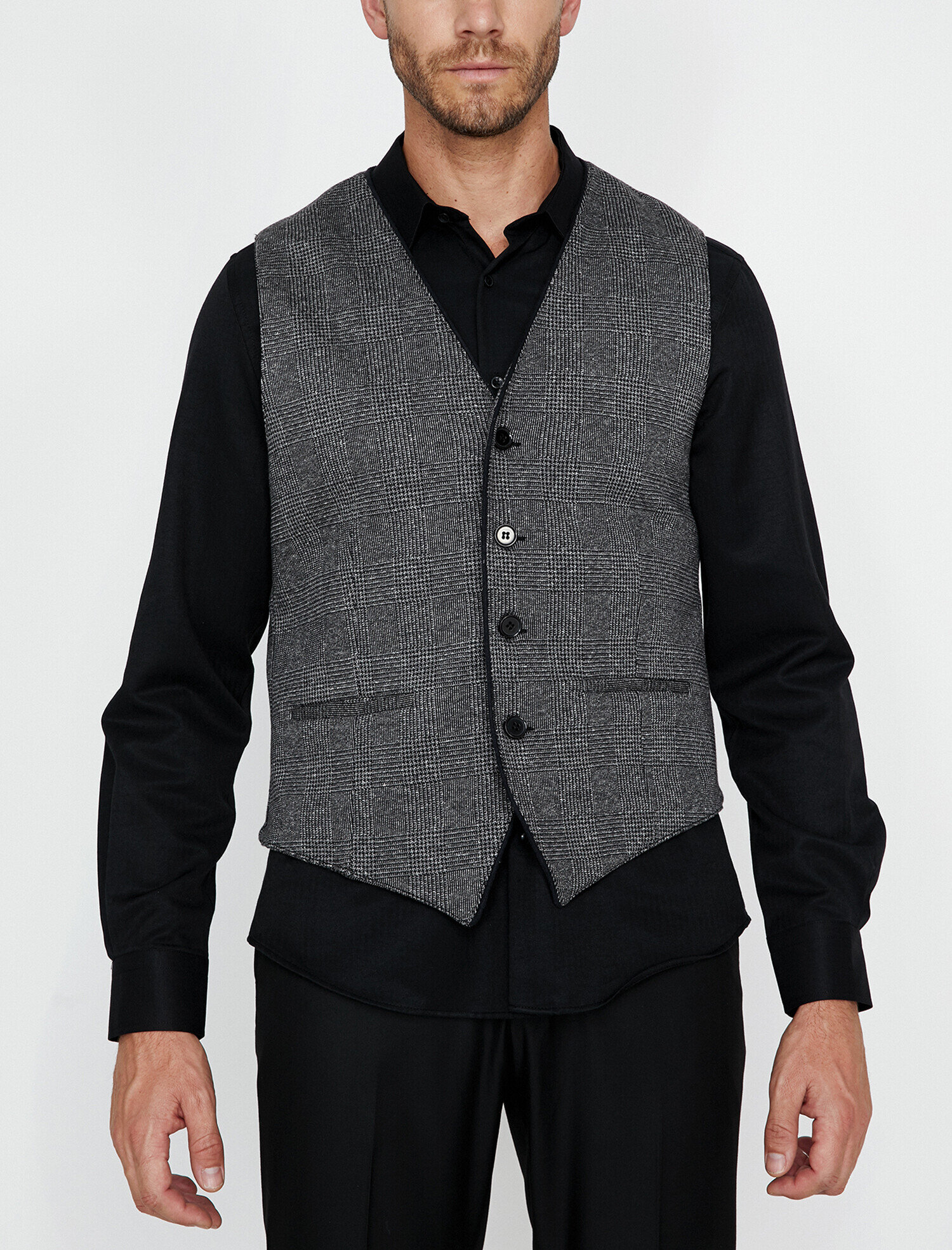 Düğme Detaylı Yelek