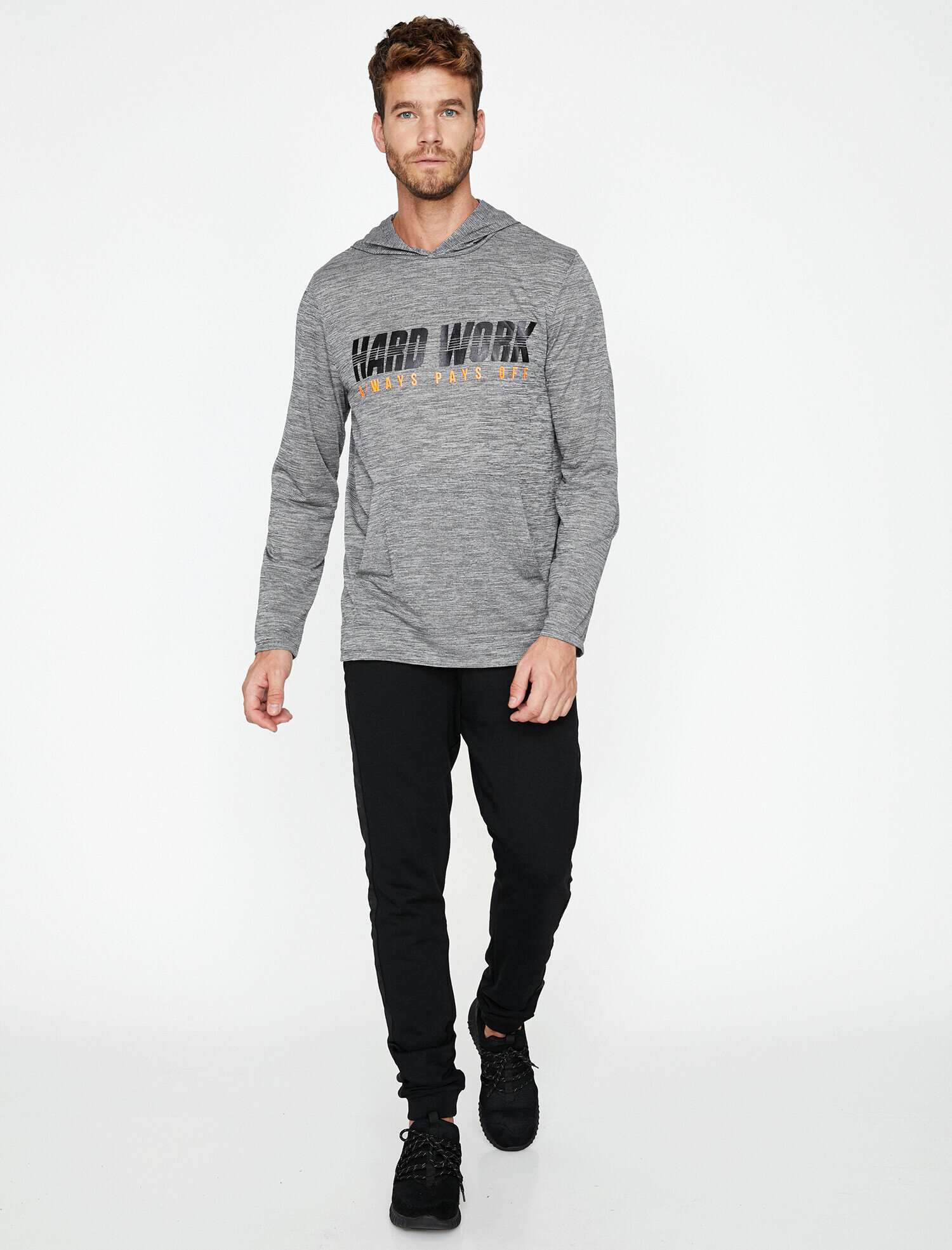   Yazılı Baskılı Sweatshirt