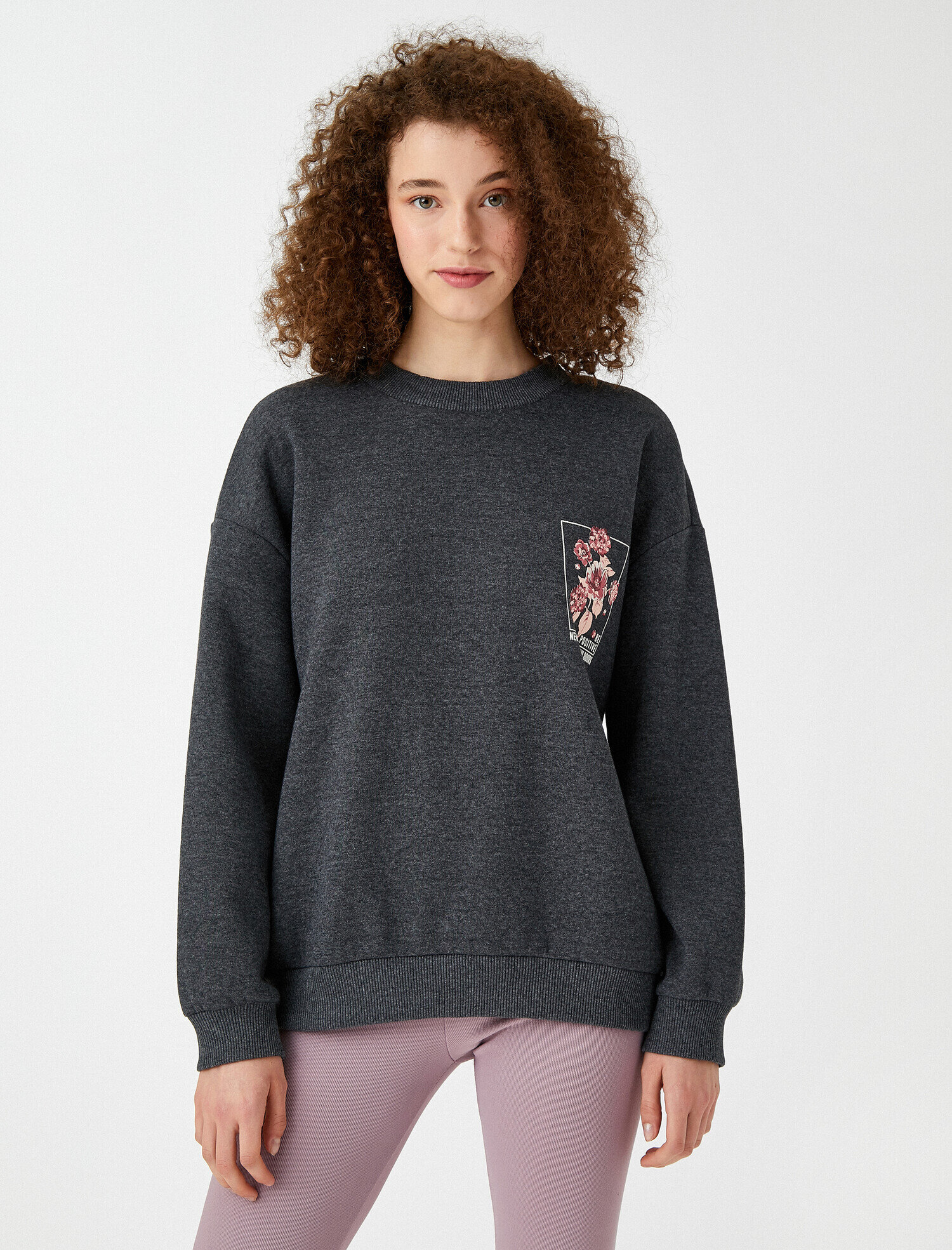 Baskılı Sweatshirt