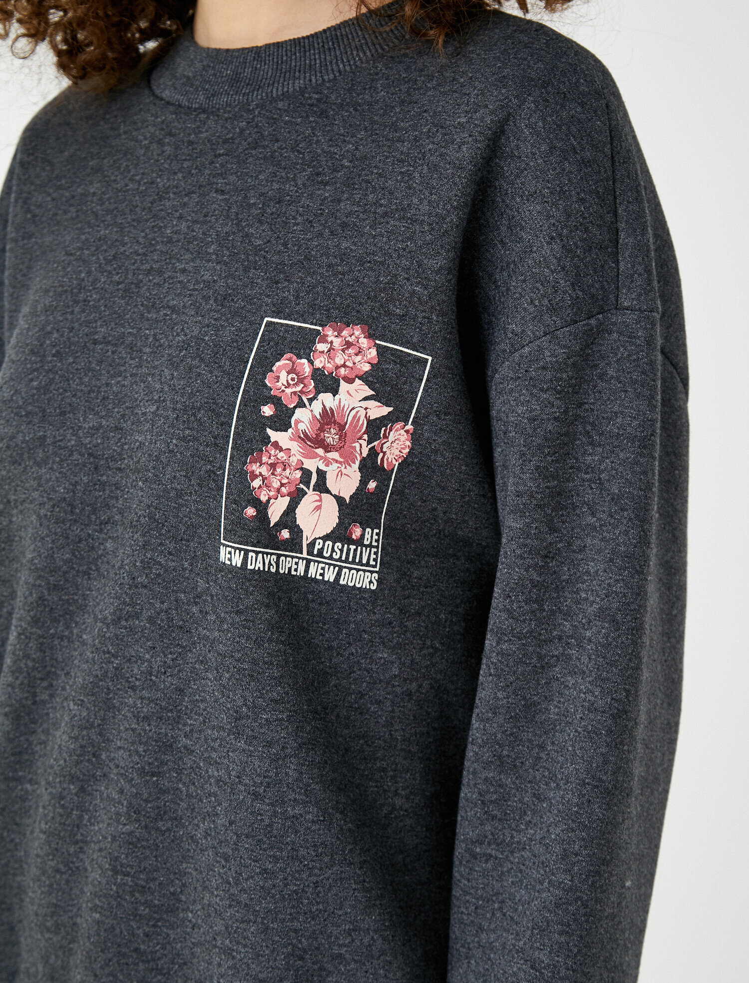 Baskılı Sweatshirt