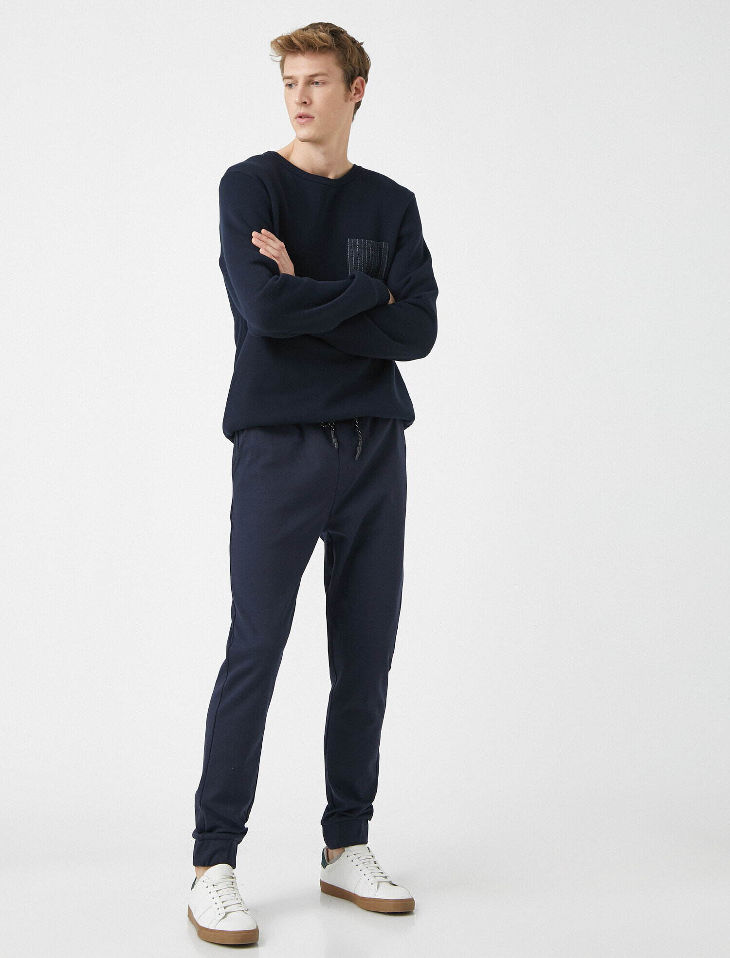   Beli Bağlamalı Cepli Jogger Eşofman Altı