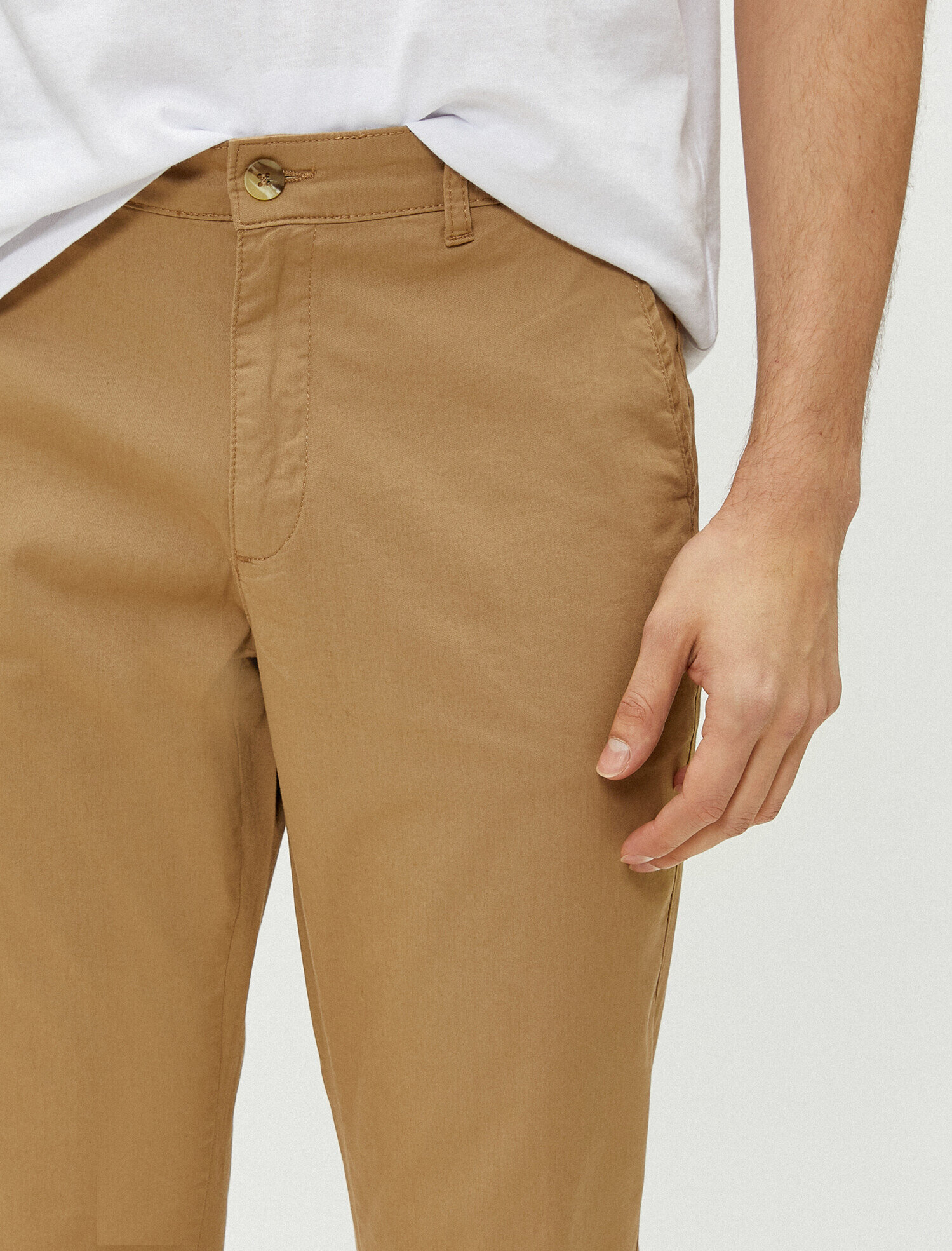   Slim Fit Pantolon Cepli Pamuklu