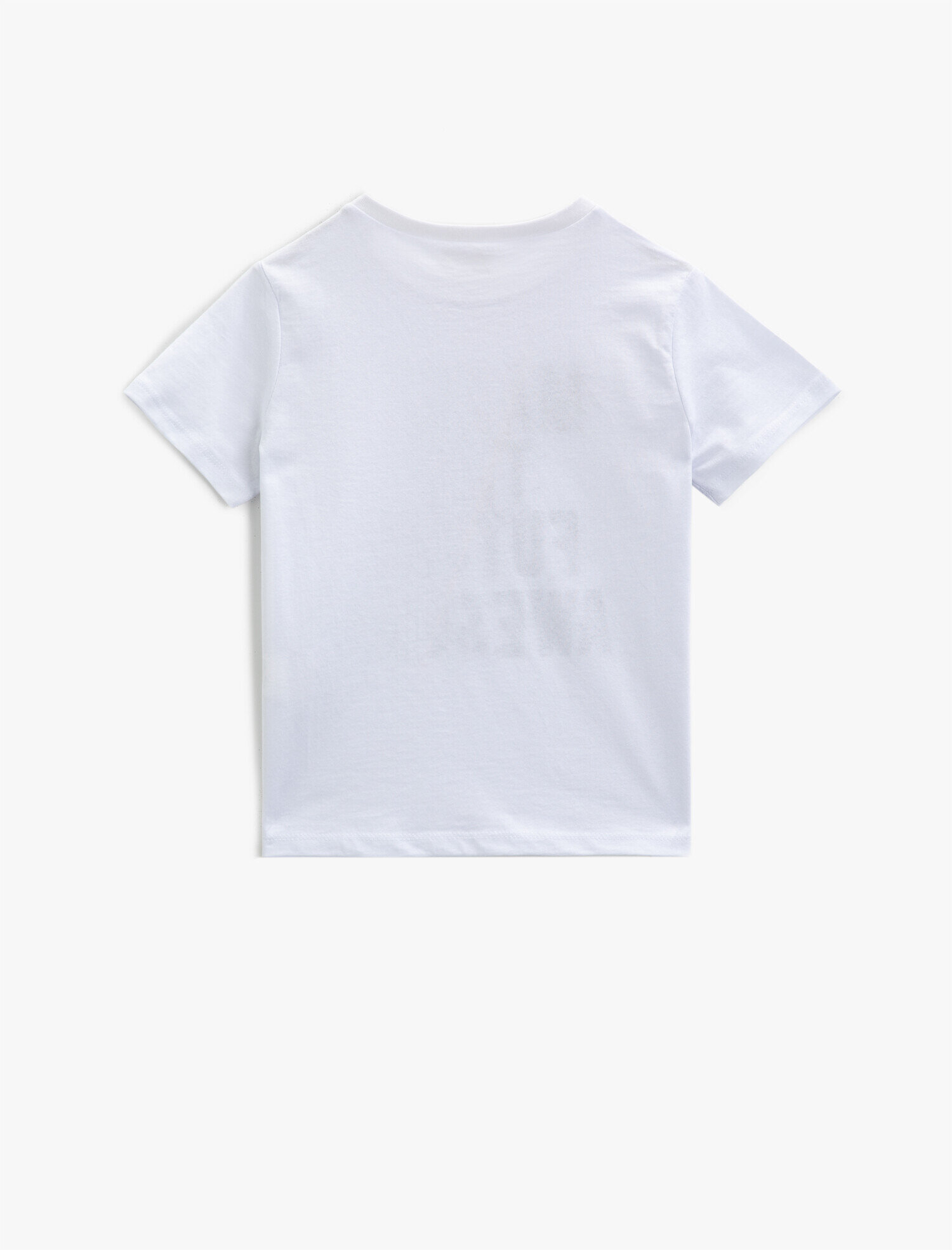  Erkek Çocuk Yazılı Tişört Bisiklet Yaka Kısa Kollu Pamuklu