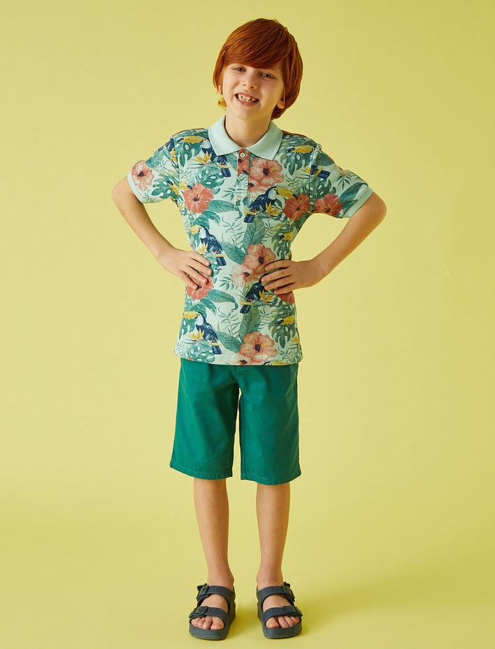 Erkek Çocuk Pamuklu Şort