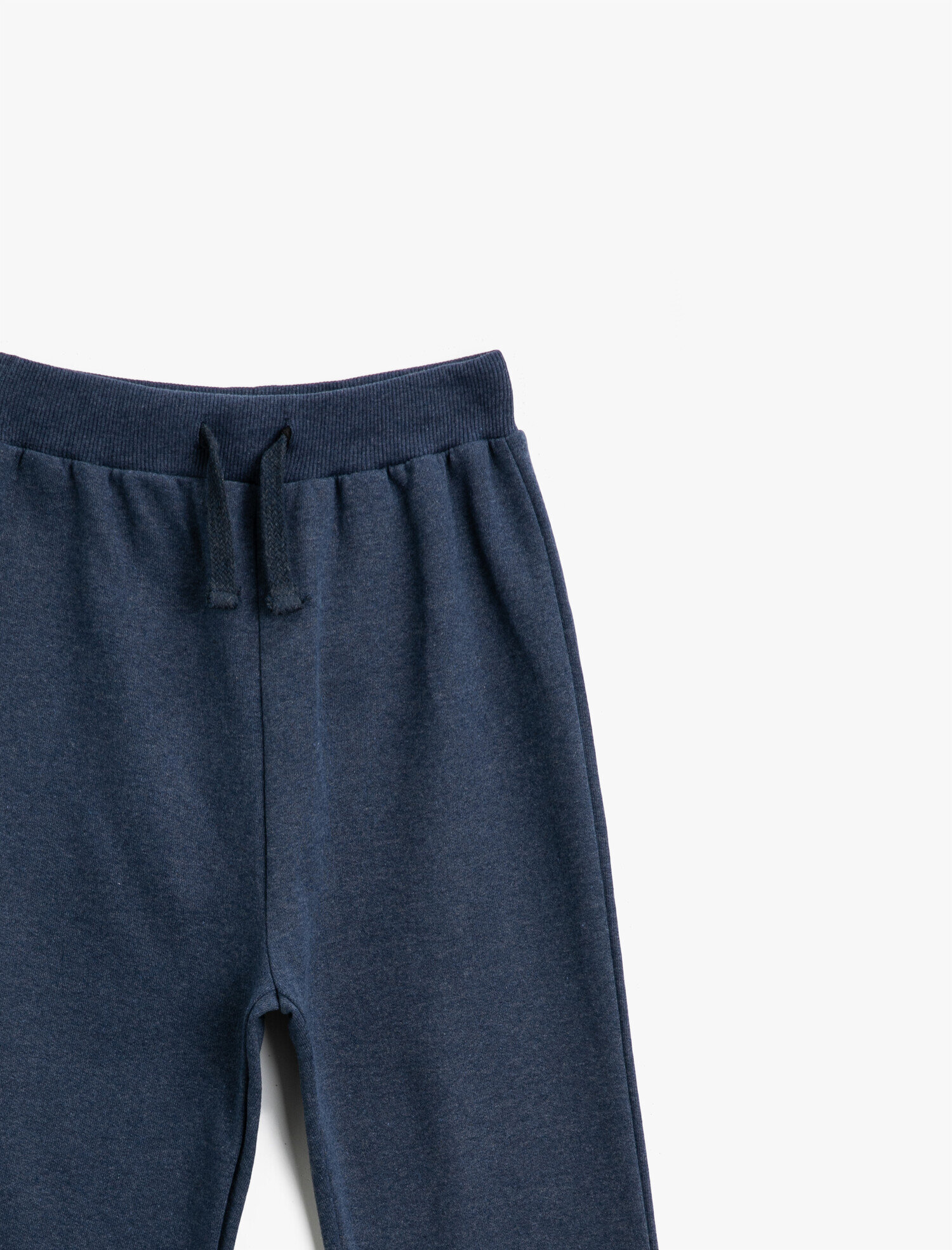  Erkek Çocuk Pamuklu Beli Bağlamı Basic Eşofman Altı