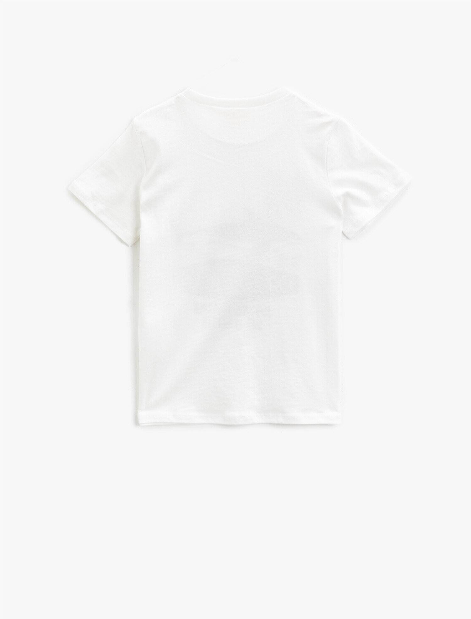  Erkek Çocuk Baskılı Tişört Pamuklu Kısa Kollu Bisiklet Yaka