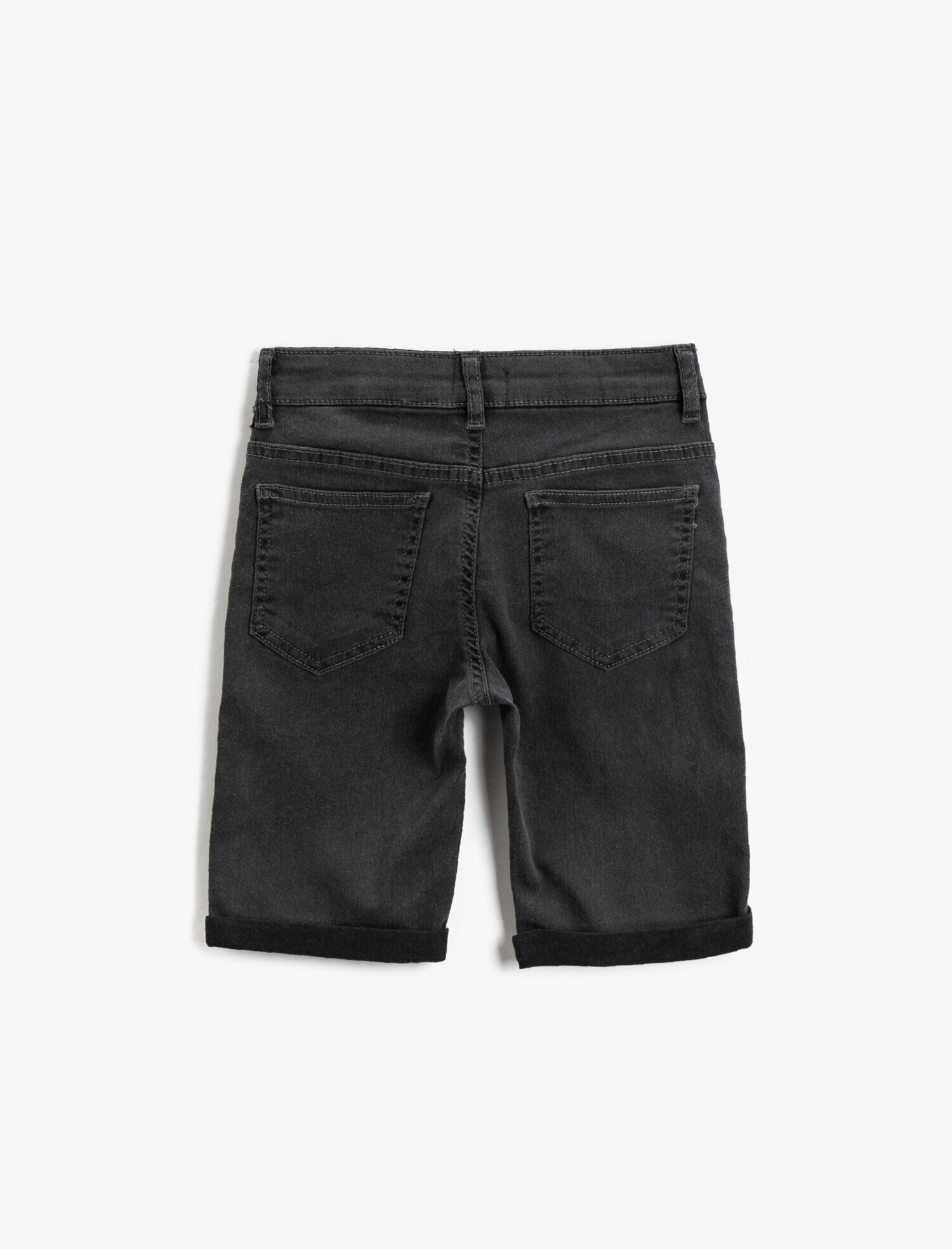  Erkek Çocuk Slim Fit Şort Pamuklu Cepli