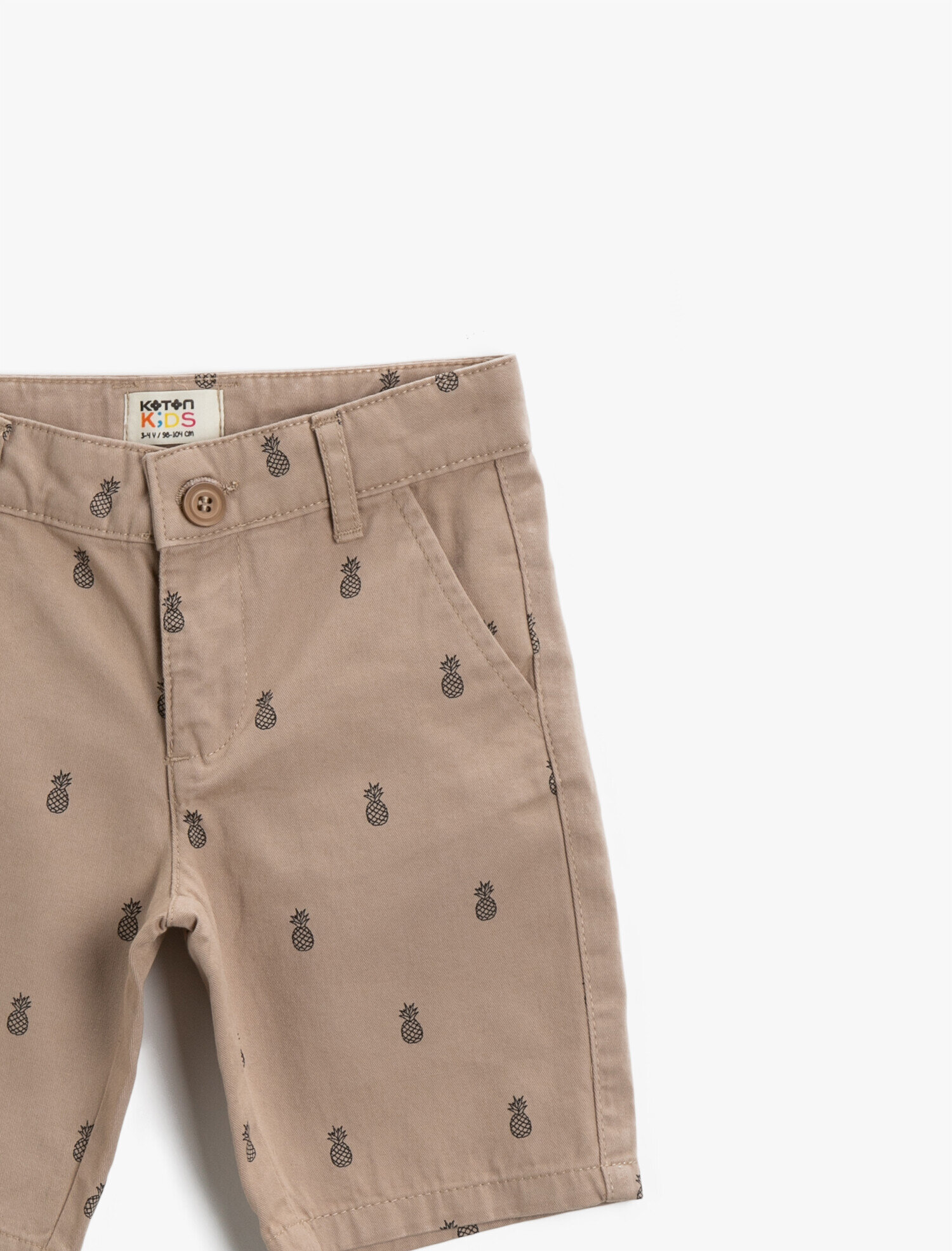  Erkek Çocuk Desenli Şort Pamuklu