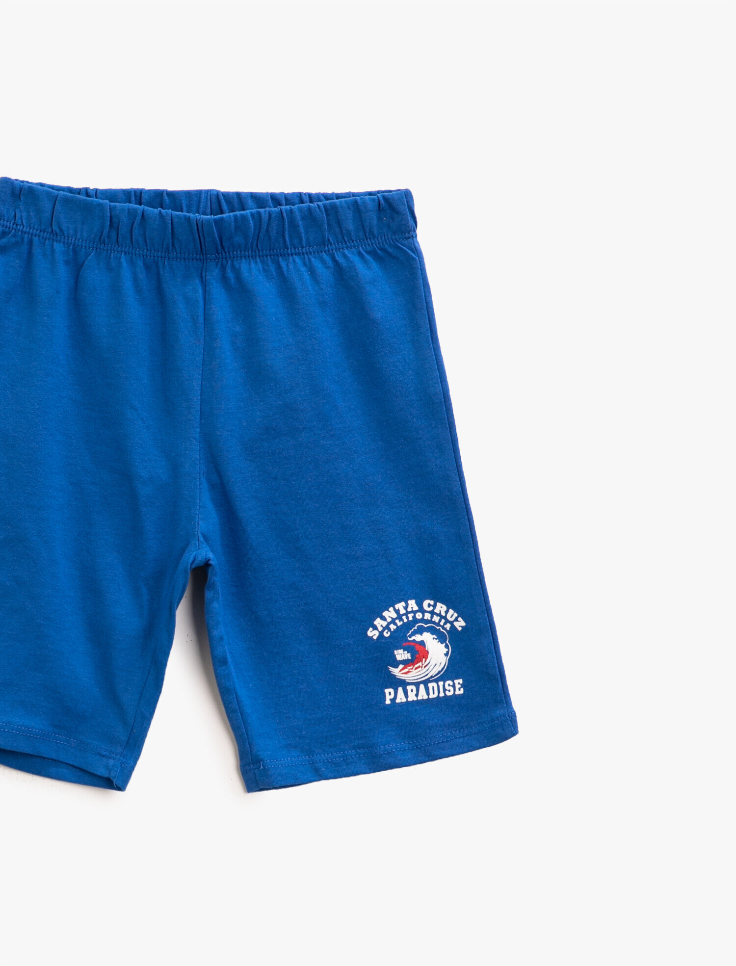  Erkek Çocuk Baskılı Şort Pamuklu