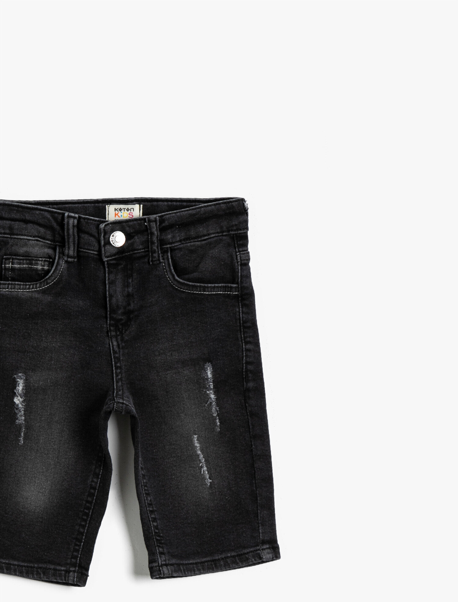  Erkek Çocuk Jean Şort Pamuklu