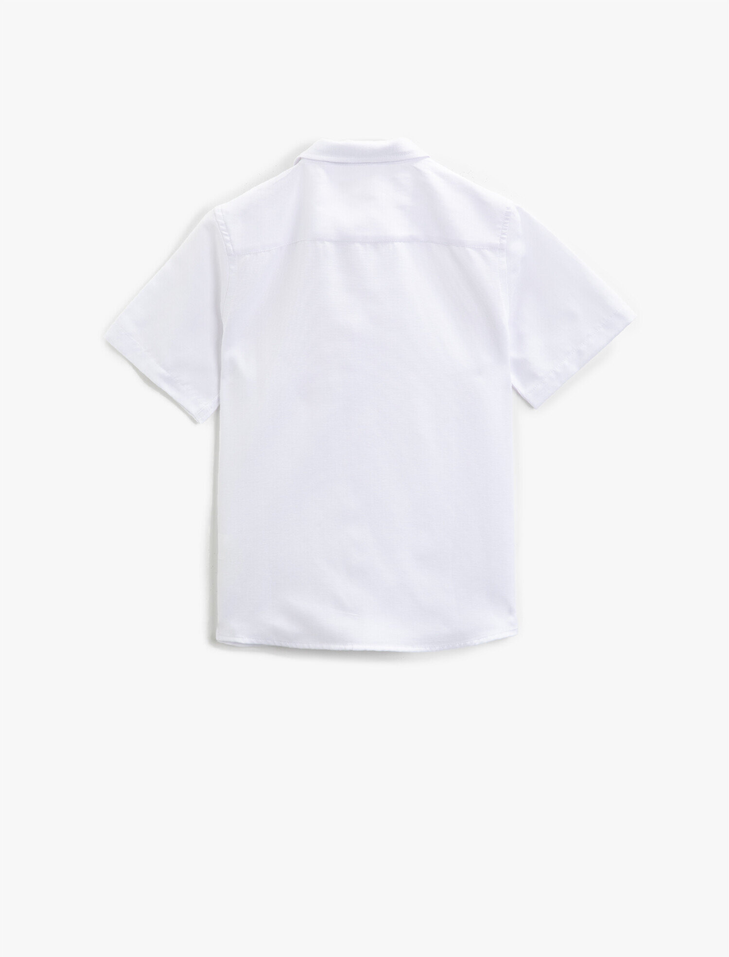  Erkek Çocuk Kısa Kollu Gömlek Klasik Yaka Pamuklu Papyonlu