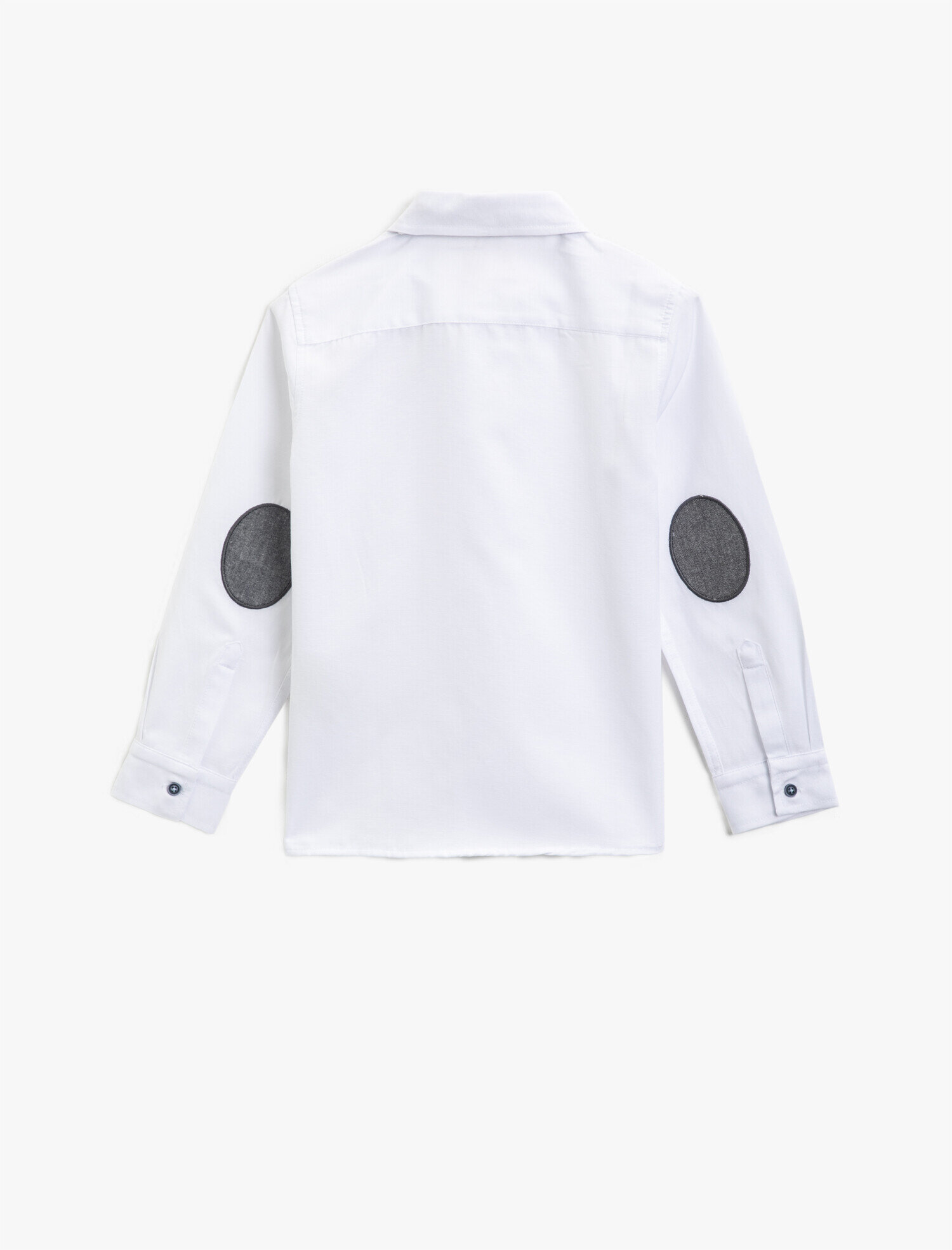  Erkek Çocuk Pamuklu Papyonlu Klasik Yaka Uzun Kollu Gömlek