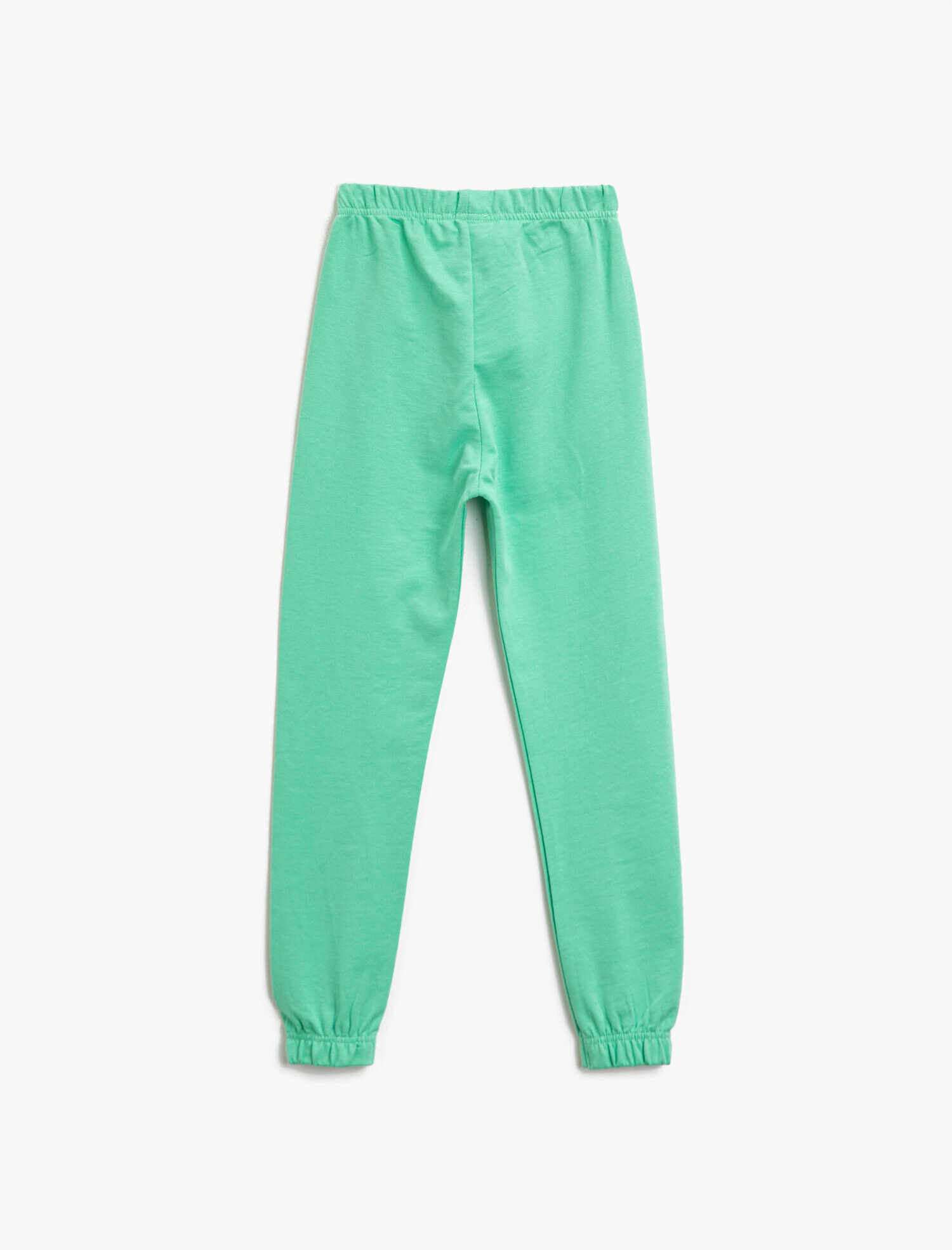  Kız Çocuk Pamuklu Beli Lastikli Basic Eşofman Altı