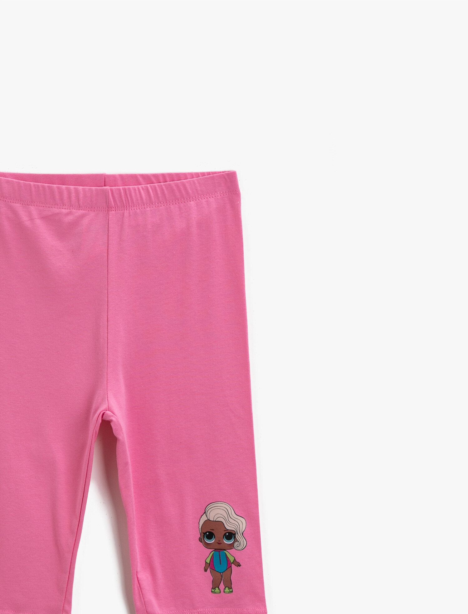  Kız Çocuk LOL Tayt Lisanslı Pamuklu