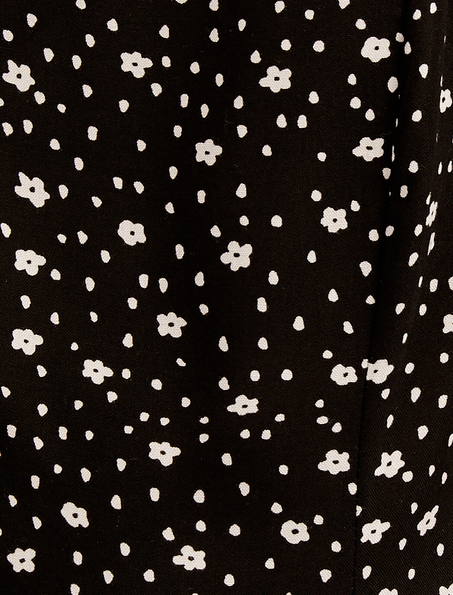   Çiçekli Yazlık Elbise Balon Kol Mini