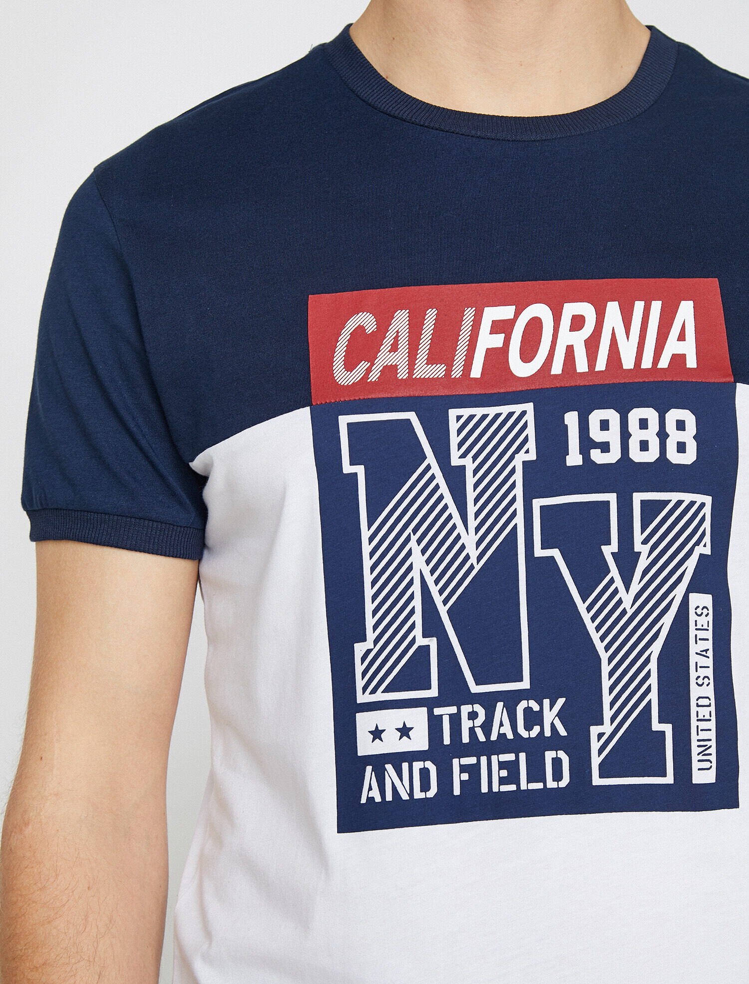   Baskılı Tişört Kısa Kollu