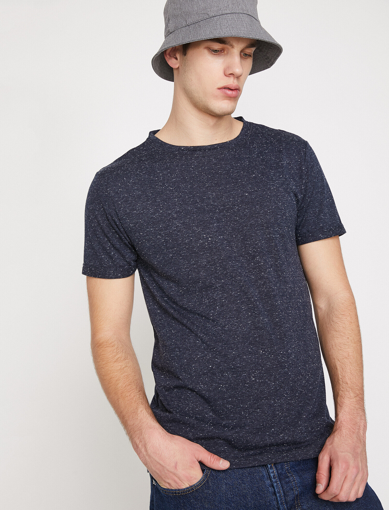 Bisiklet Yaka Tişört