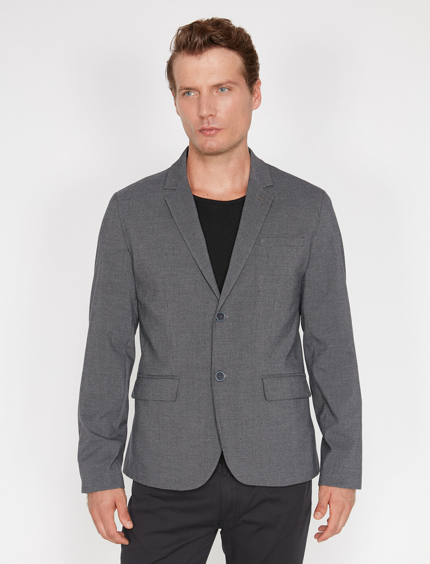   Düğme Detaylı Ceket