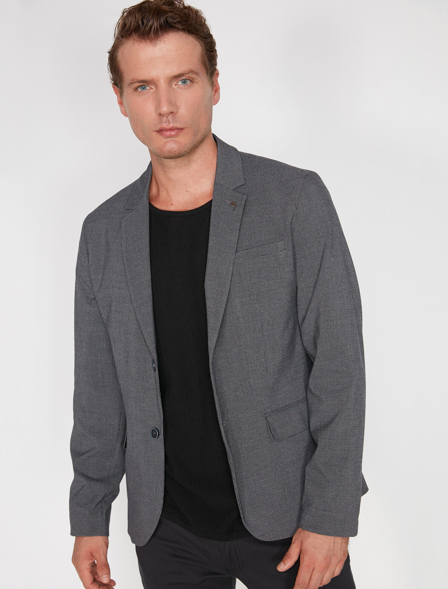   Düğme Detaylı Ceket