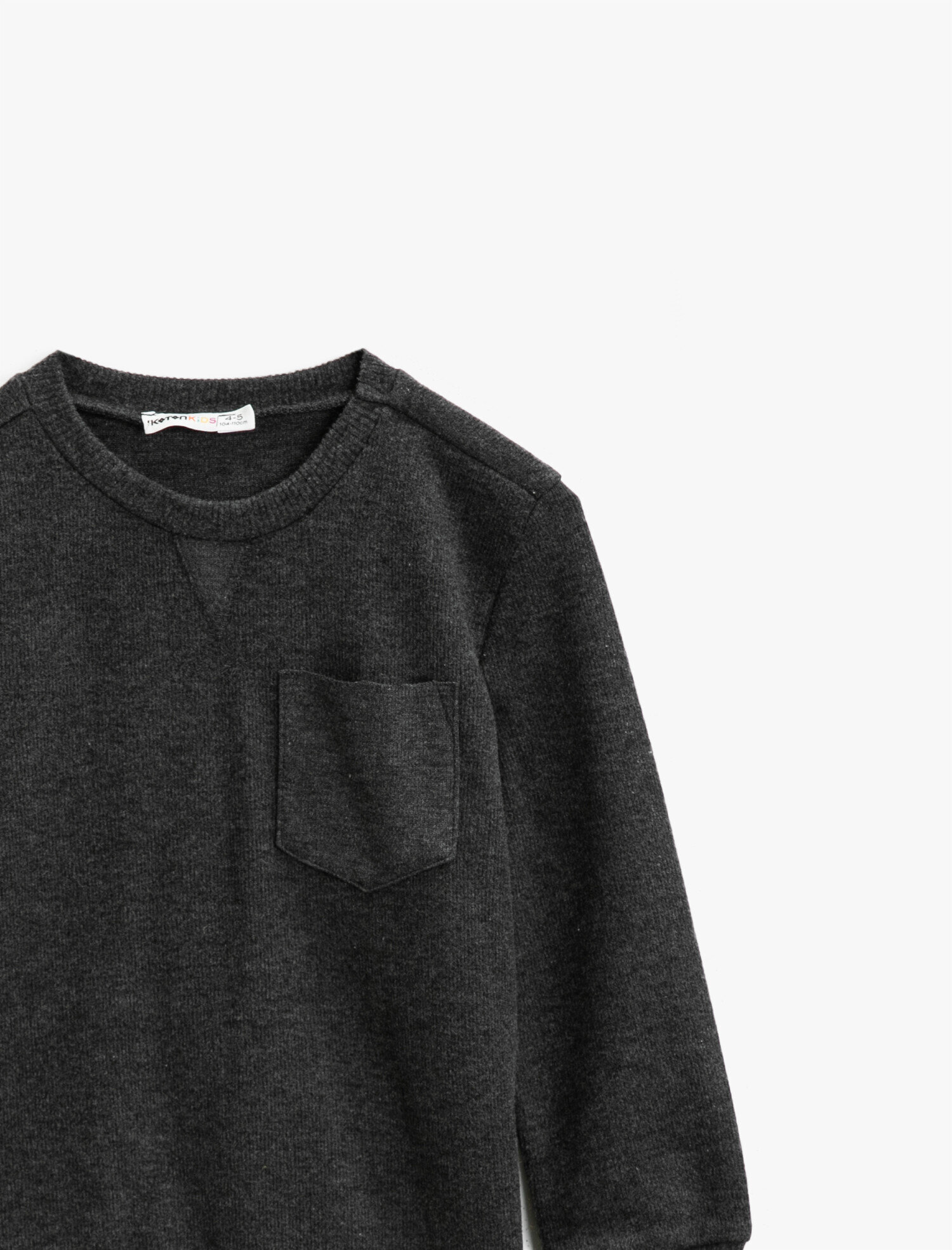 Erkek Çocuk Bisiklet Yaka Sweatshirt