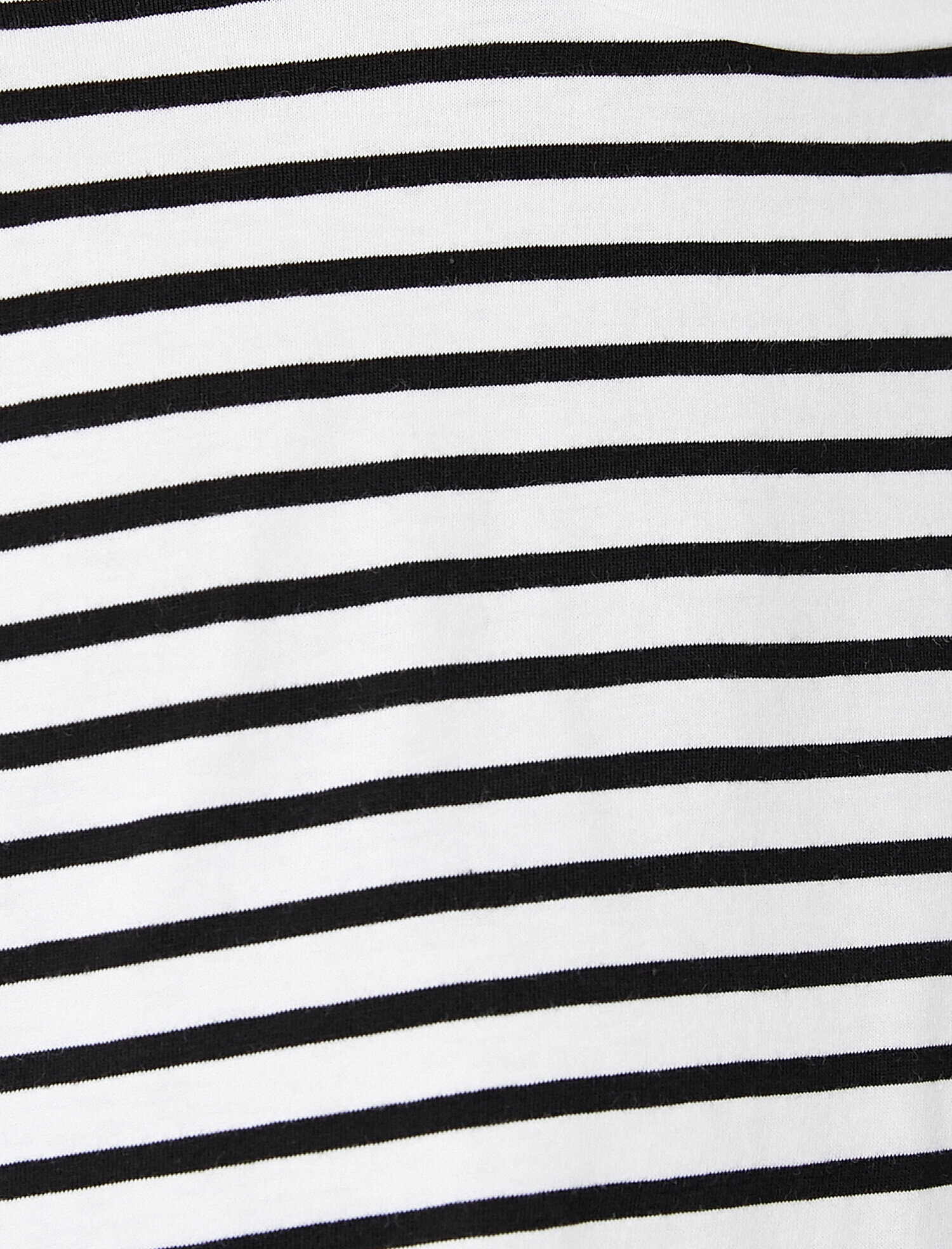   Çizgili Tişört Pamuklu