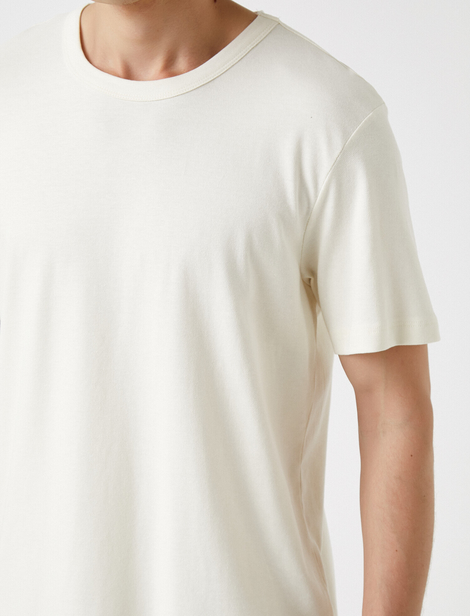   Kısa Kollu Tişört Pamuklu