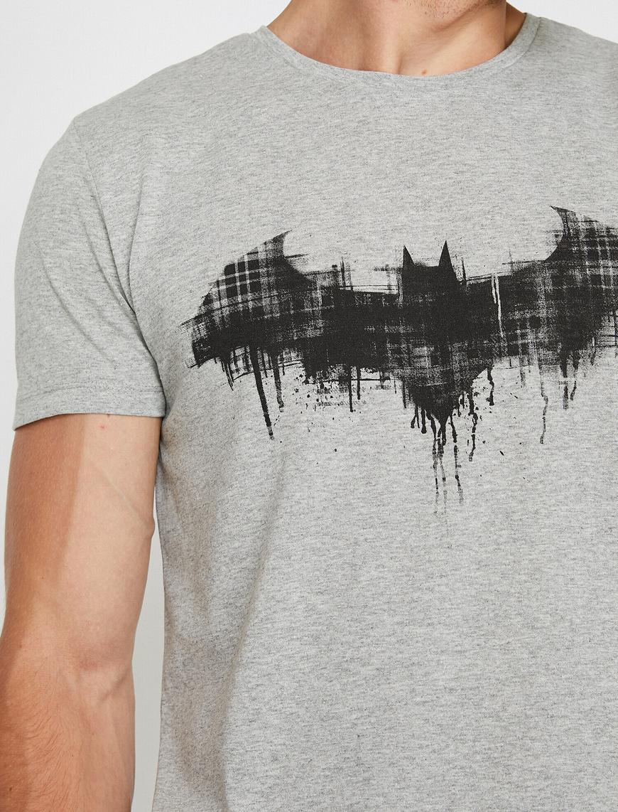   Batman Lisanslı Baskılı Tişört