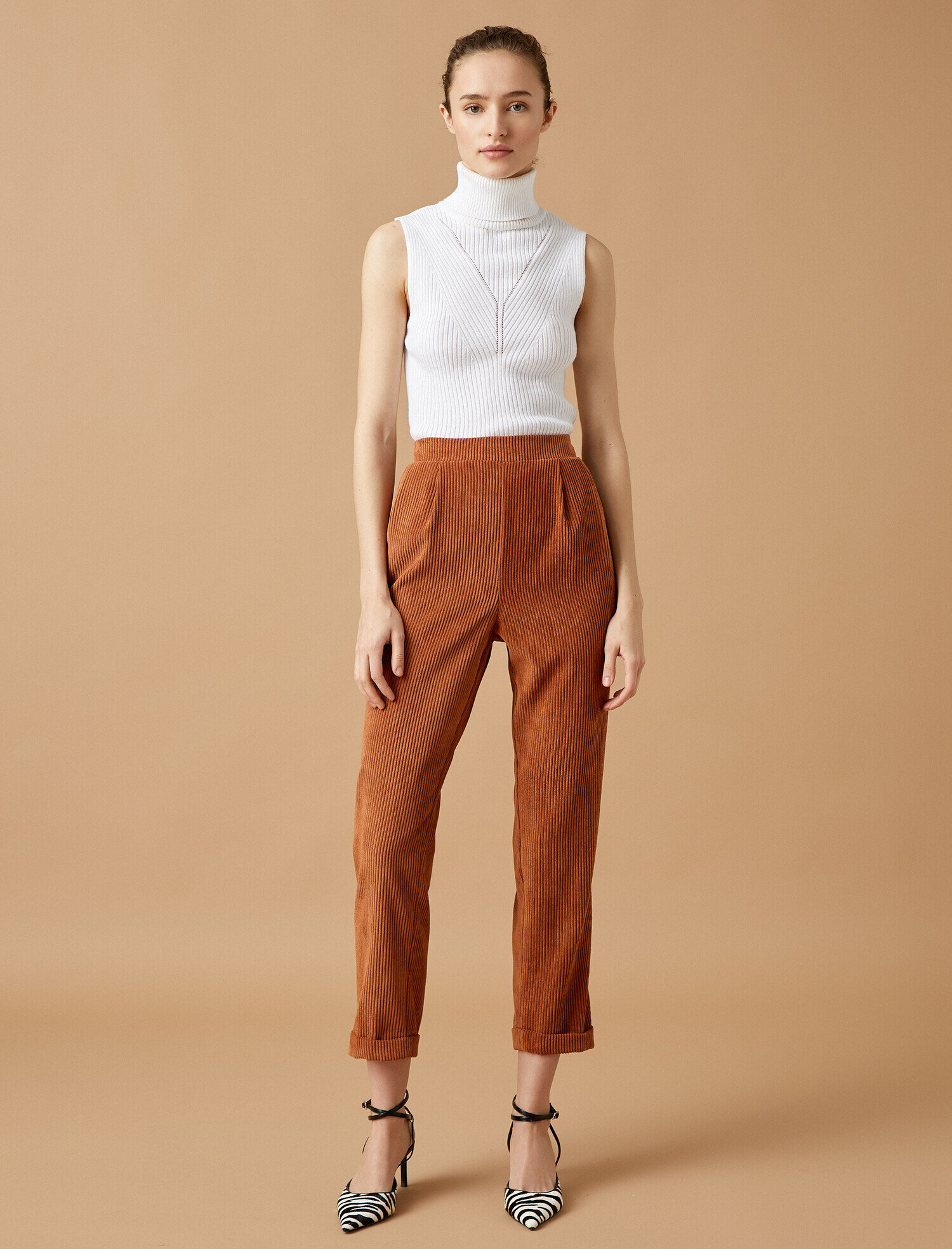   Fitilli Kadife Pantolon