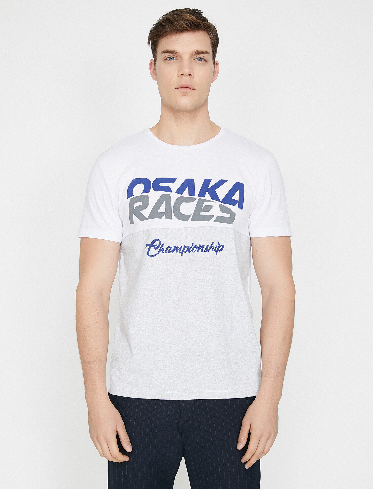   Baskılı Tişört Kısa Kollu