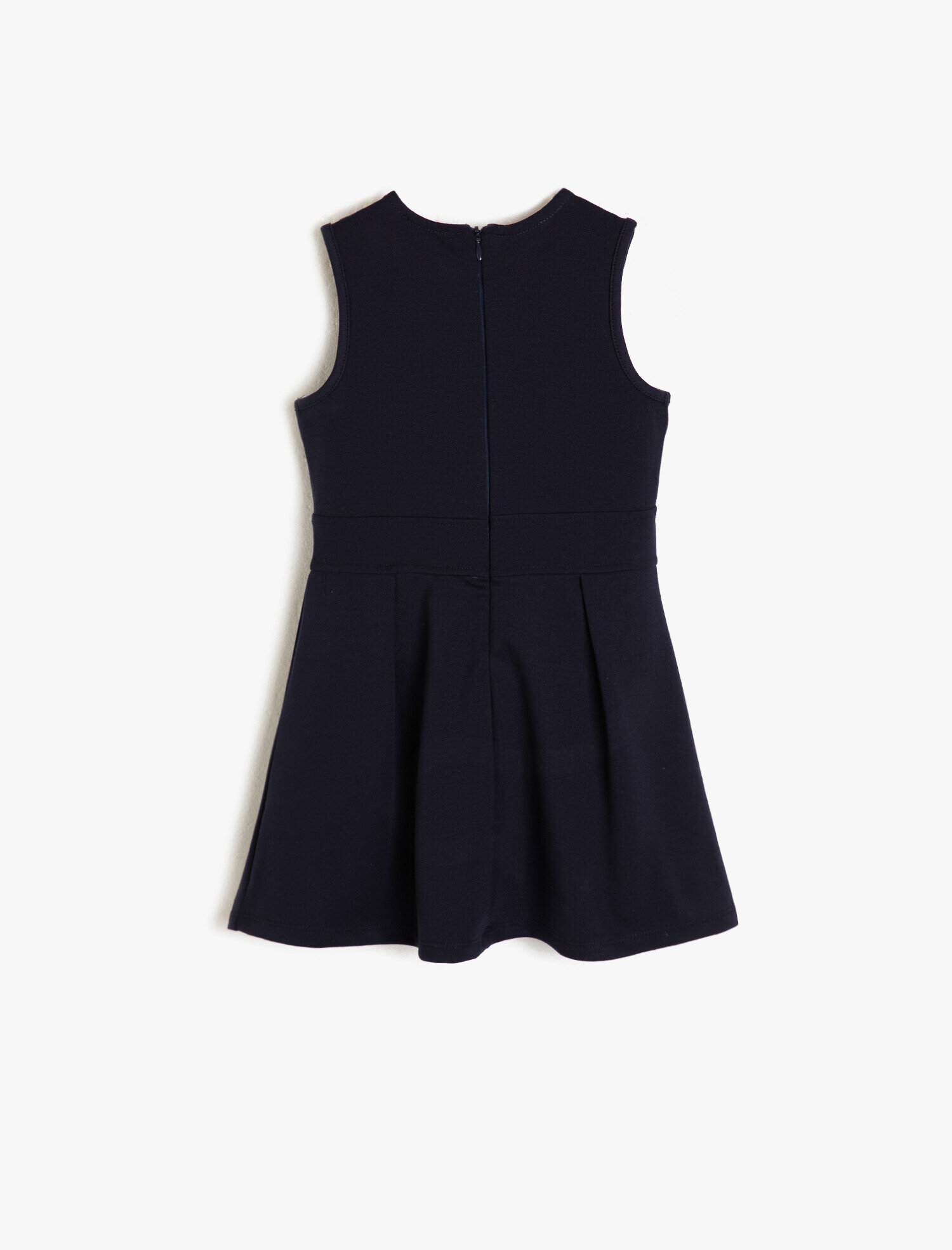  Kız Çocuk Yaka Detaylı Elbise