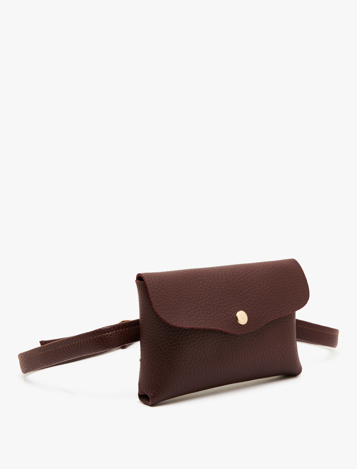 Kadın Deri Görünümlü Bel Çantası