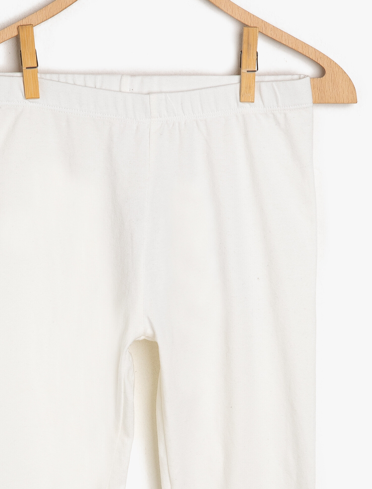  Kız Çocuk Paçası Tüllü İnce Esnek Kumaştan Normal Bel Uzun Tayt