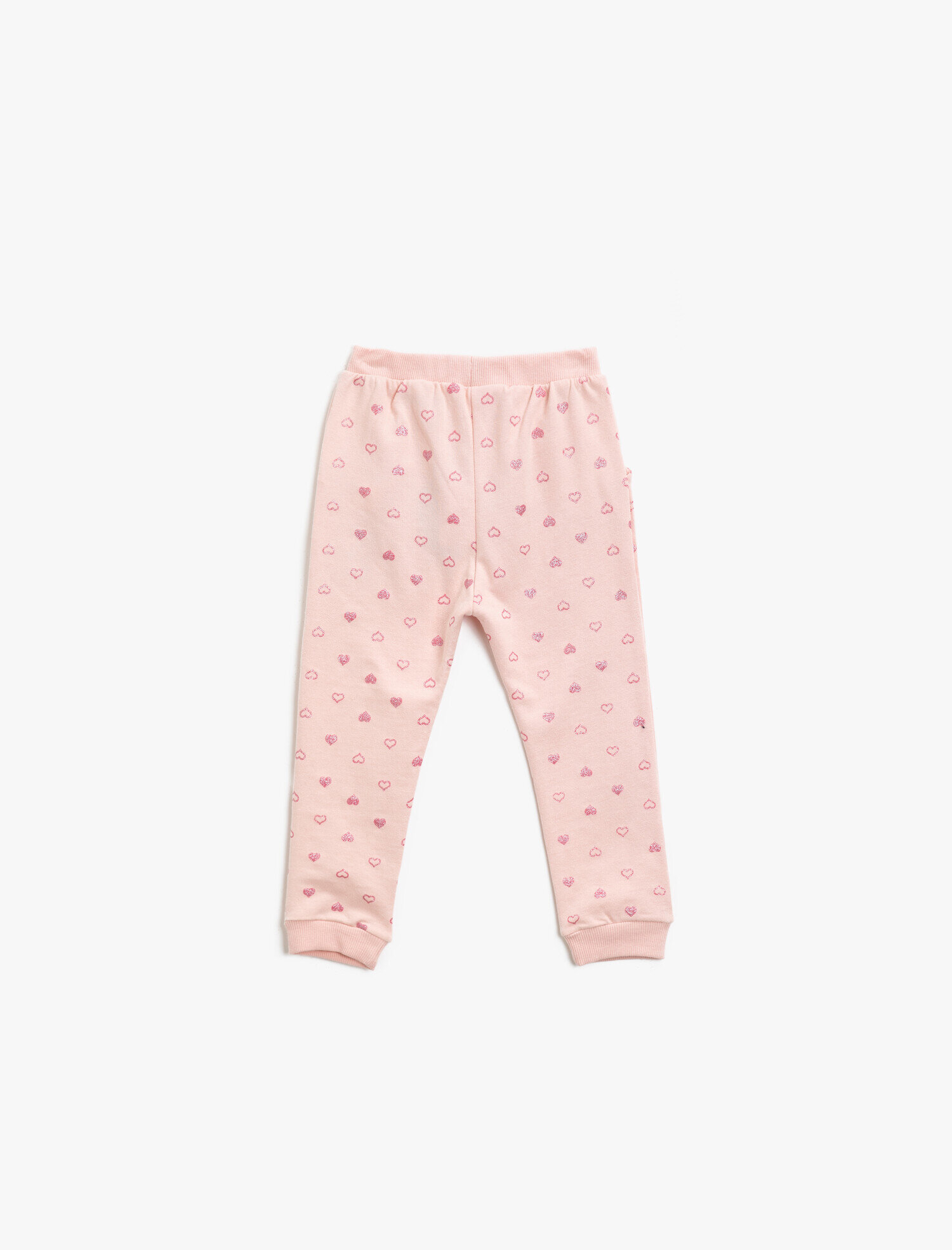  Kız Bebek Pamuklu Tweety Lisanslı İşlemeli Simli Baskılı Eşofman Altı