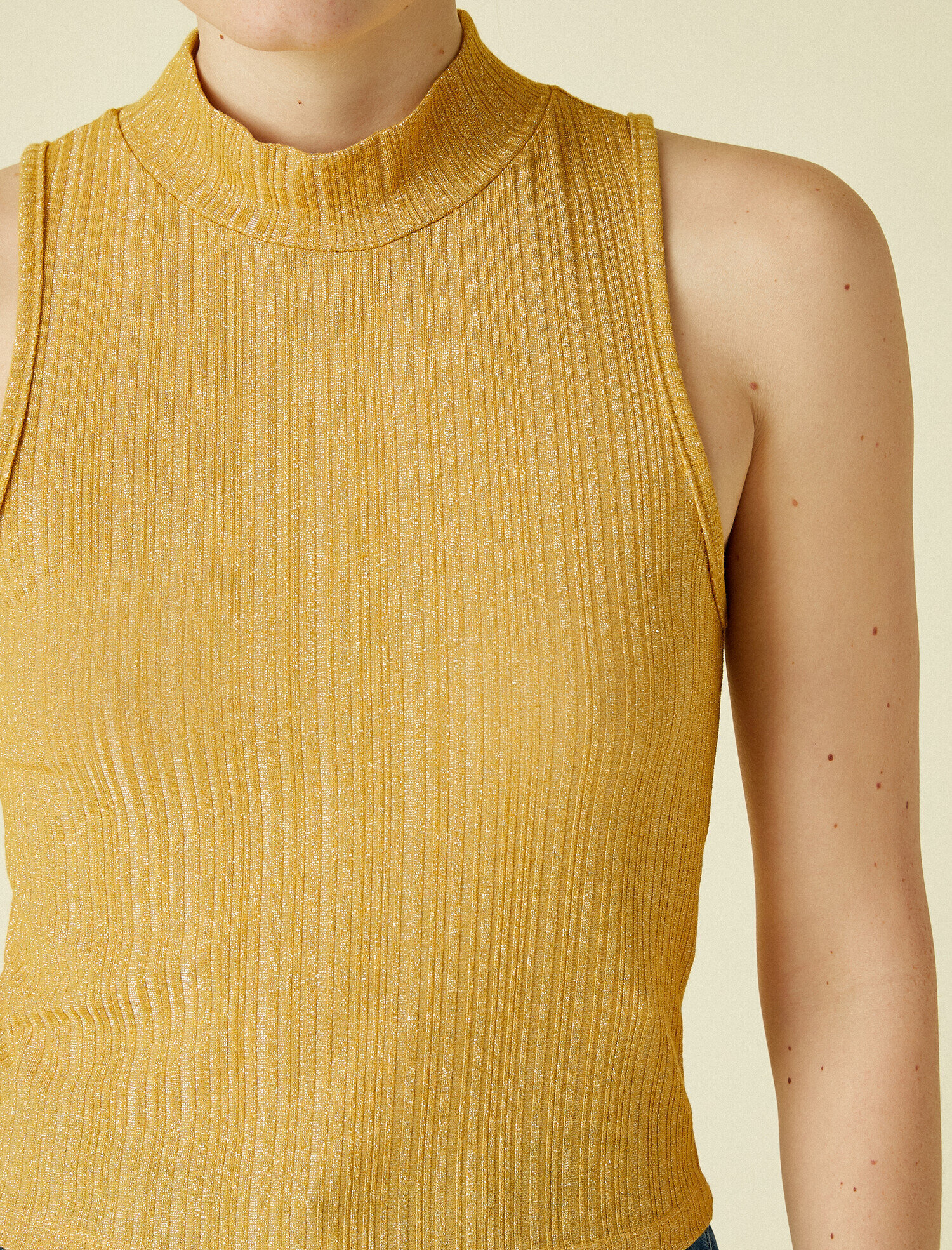   Dik Yaka Atlet Fitilli Tanktop