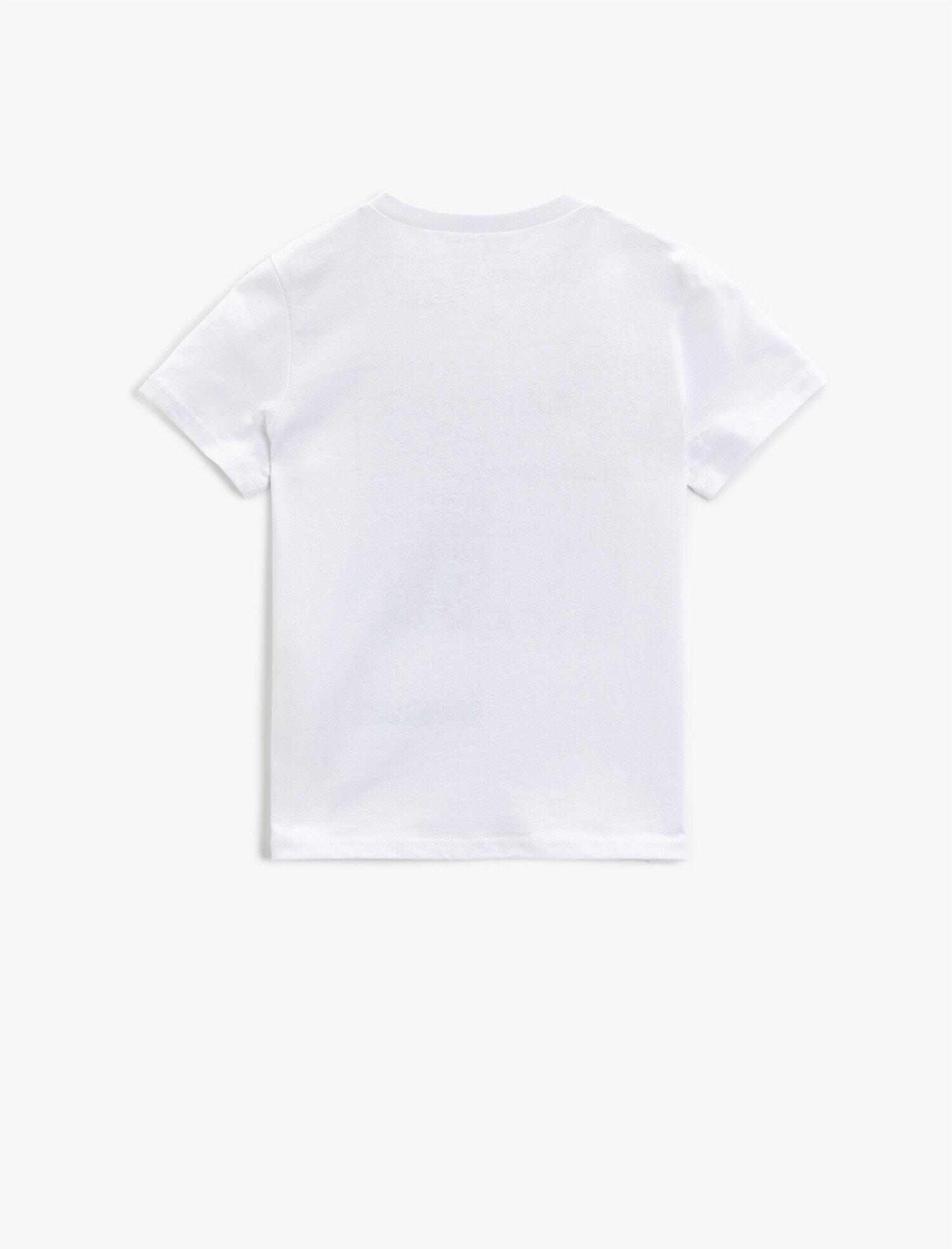  Erkek Çocuk Yazılı Tişört Pamuklu Kısa Kollu Bisiklet Yaka