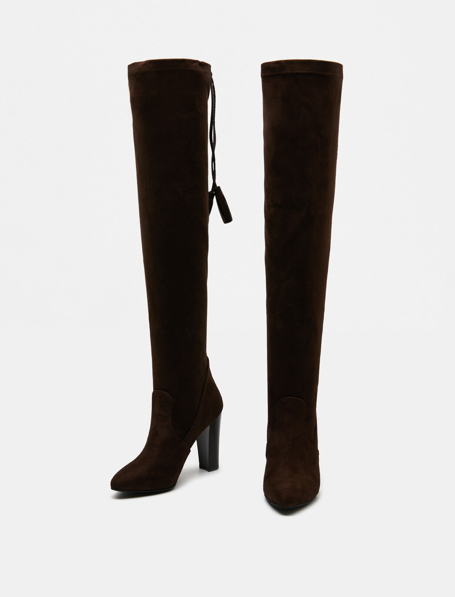  Kadın Süet Görünümlü Çizme