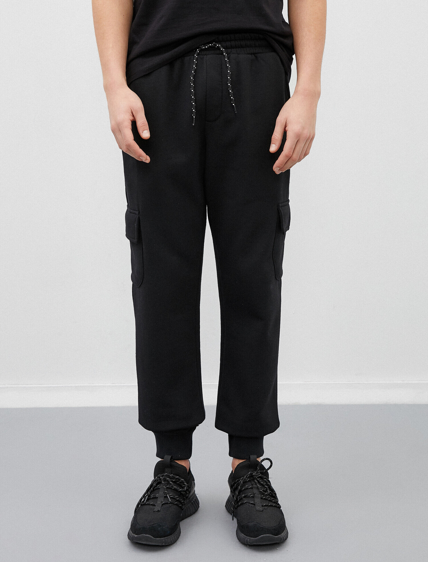   Kargo Cepli Jogger Eşofman Altı