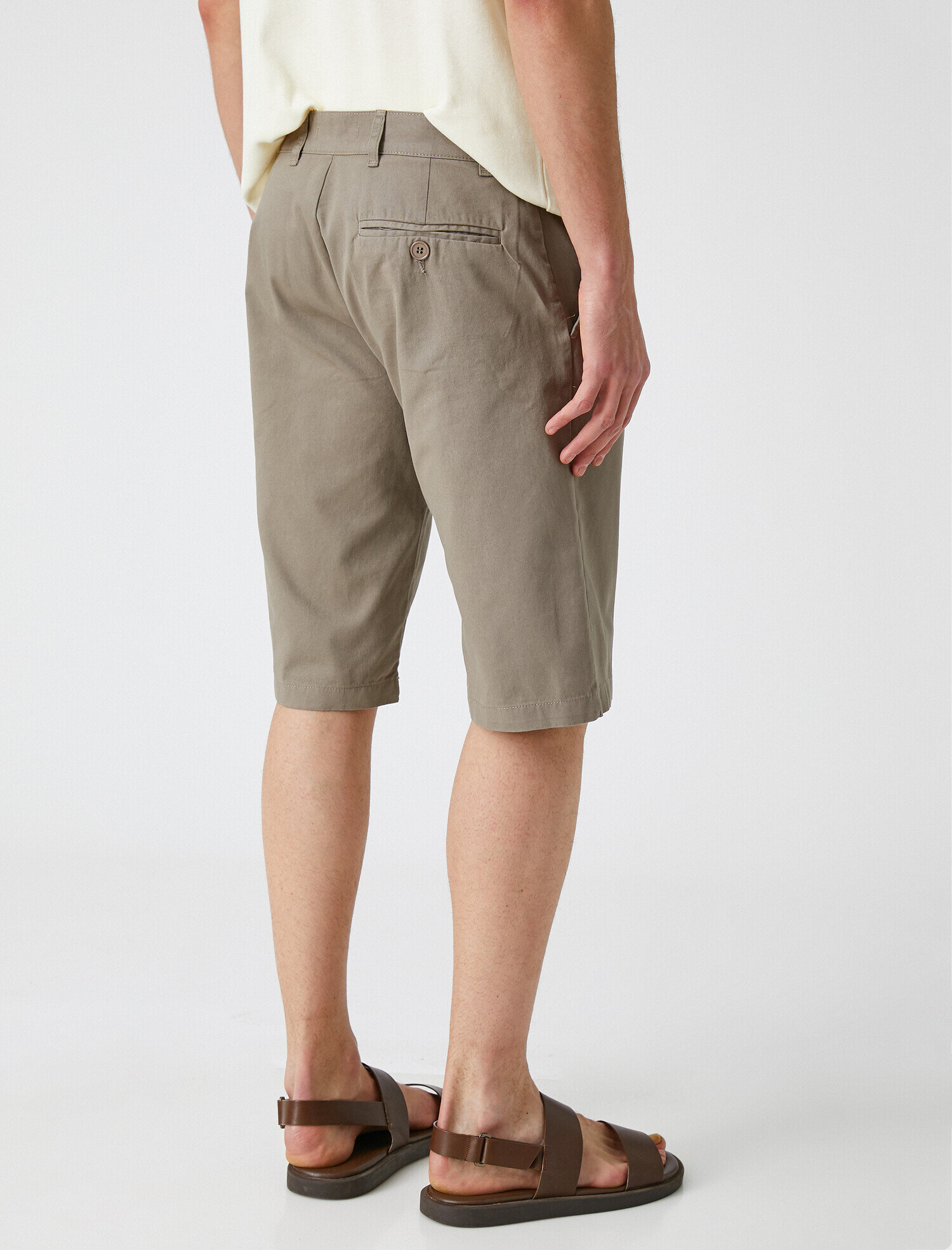   Chino Bermuda Şort Pamuklu