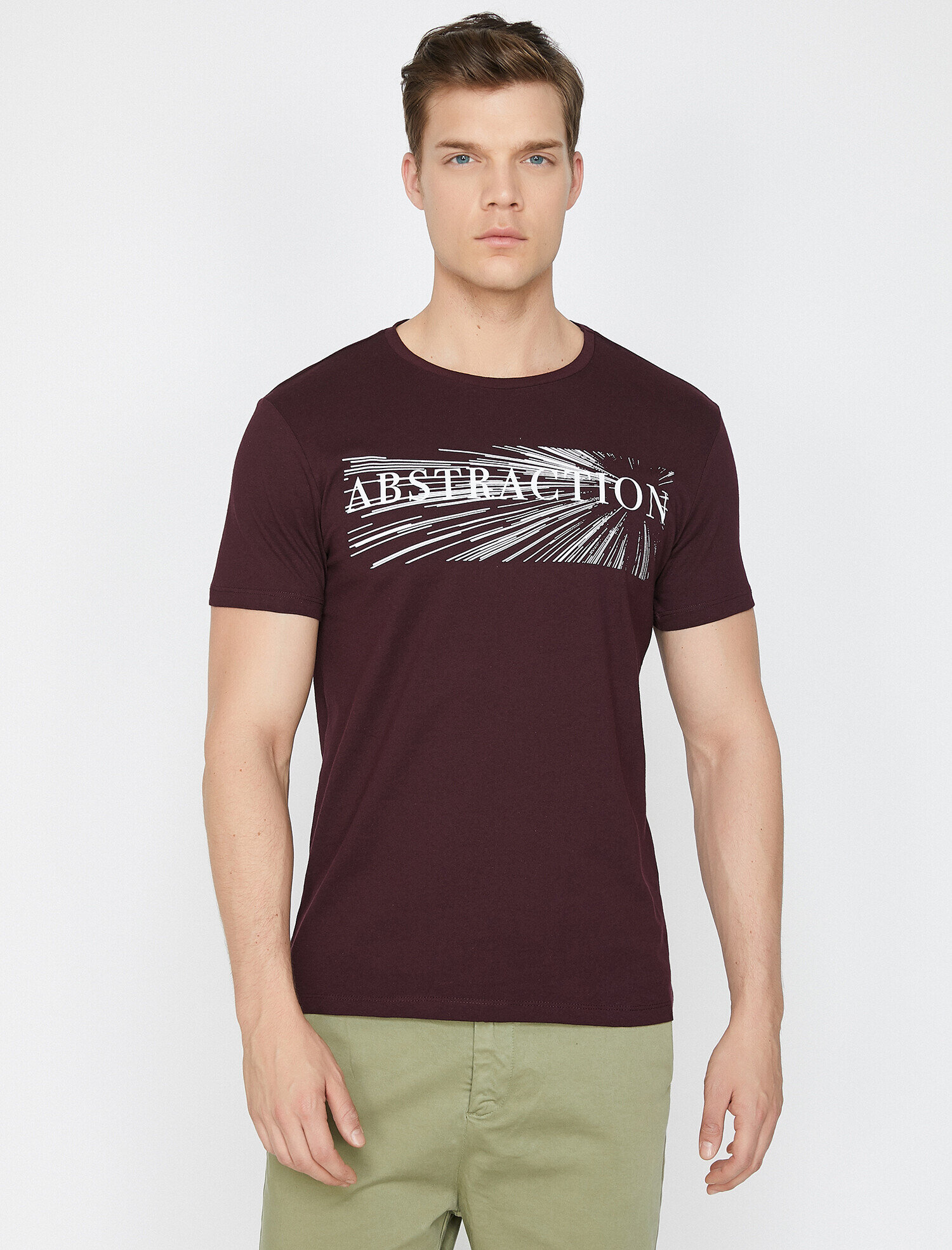   Baskılı Tişört Kısa Kollu