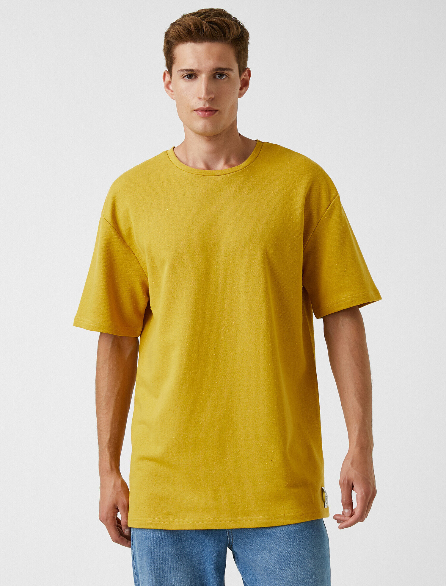   Oversize Tişört Pamuklu