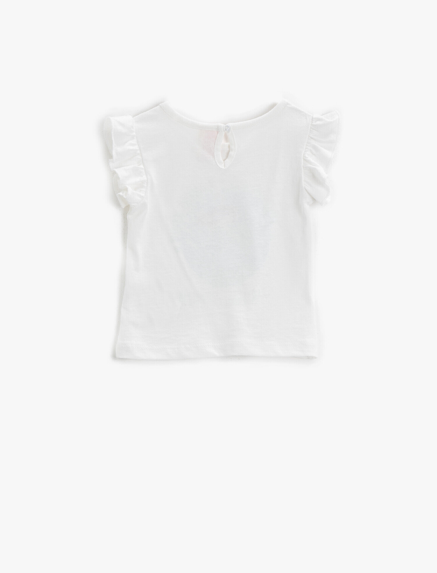  Kız Bebek Marmara Temalı Baskılı Tişört Pamuklu