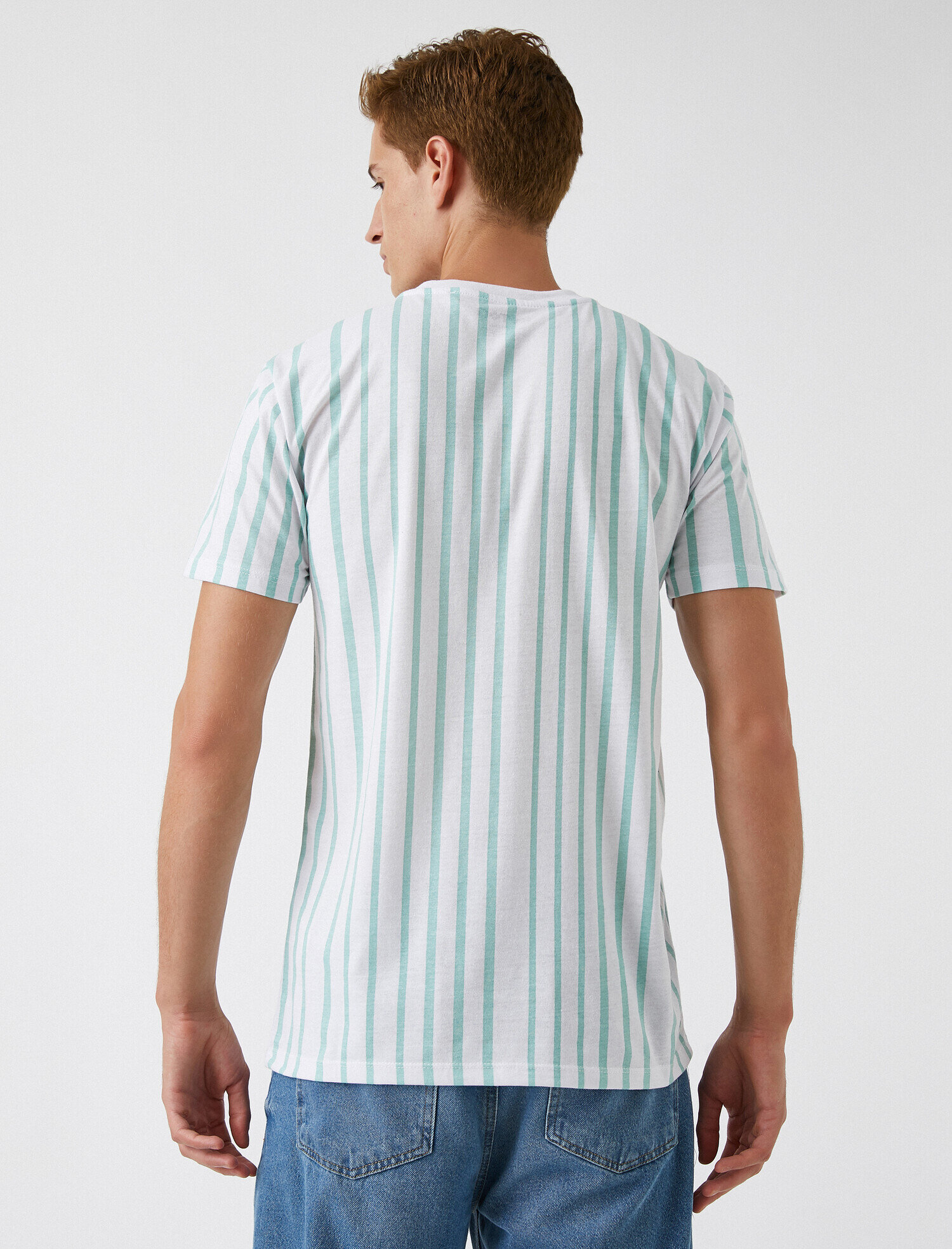   Çizgili Basic Tişört