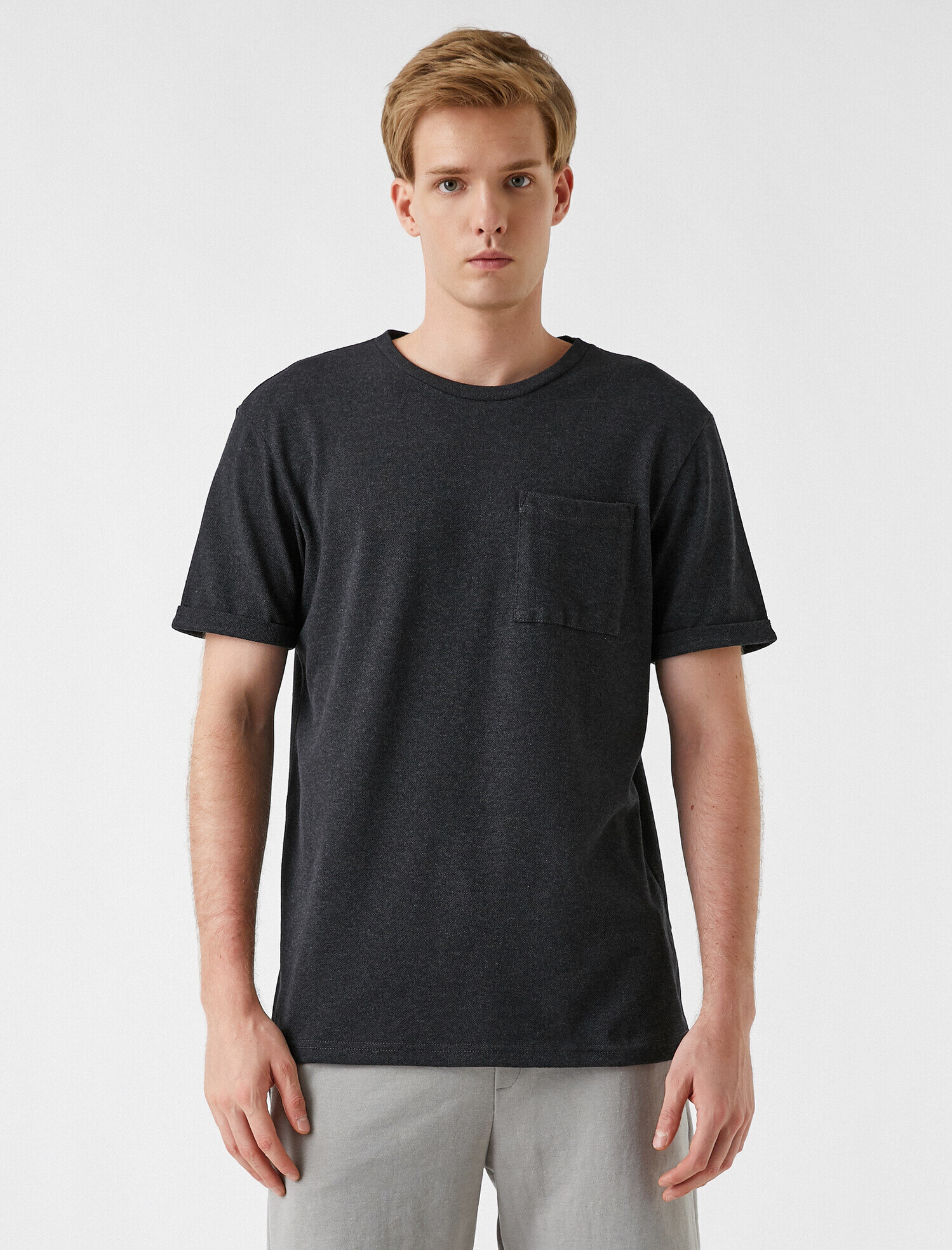   Oversize Cepli Basic Tişört