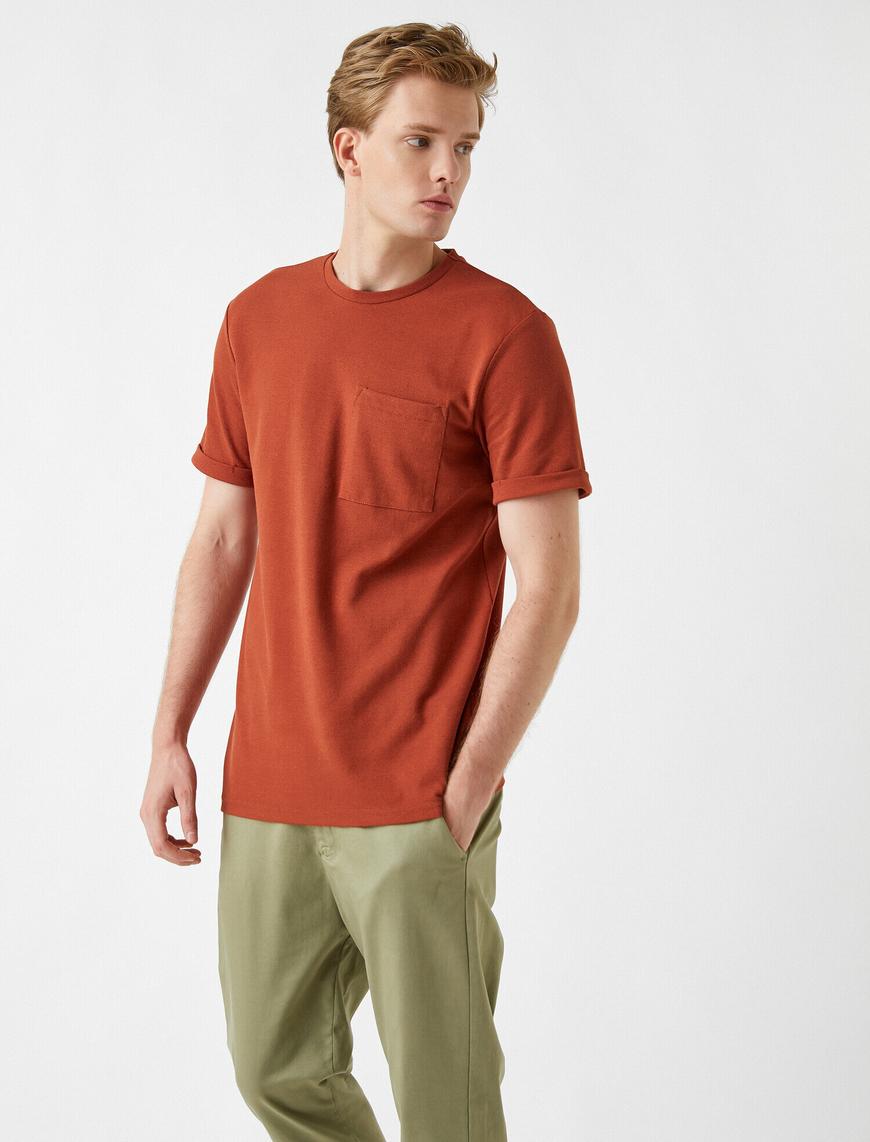   Oversize Cepli Basic Tişört