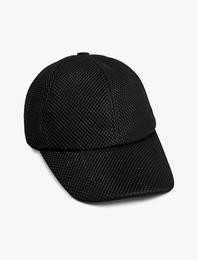 File Detaylı Cap Şapka