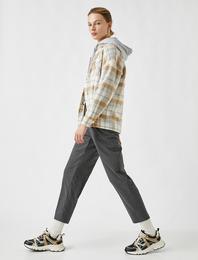 Belden Bağlamalı Havuç Pantolon