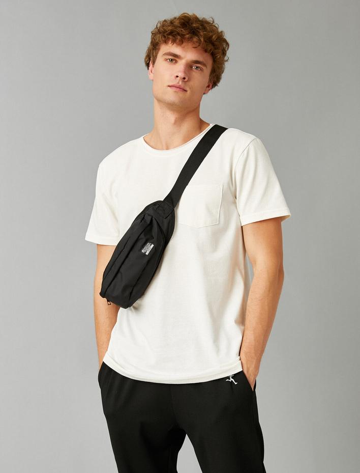  Cep Detaylı Tişört Spor