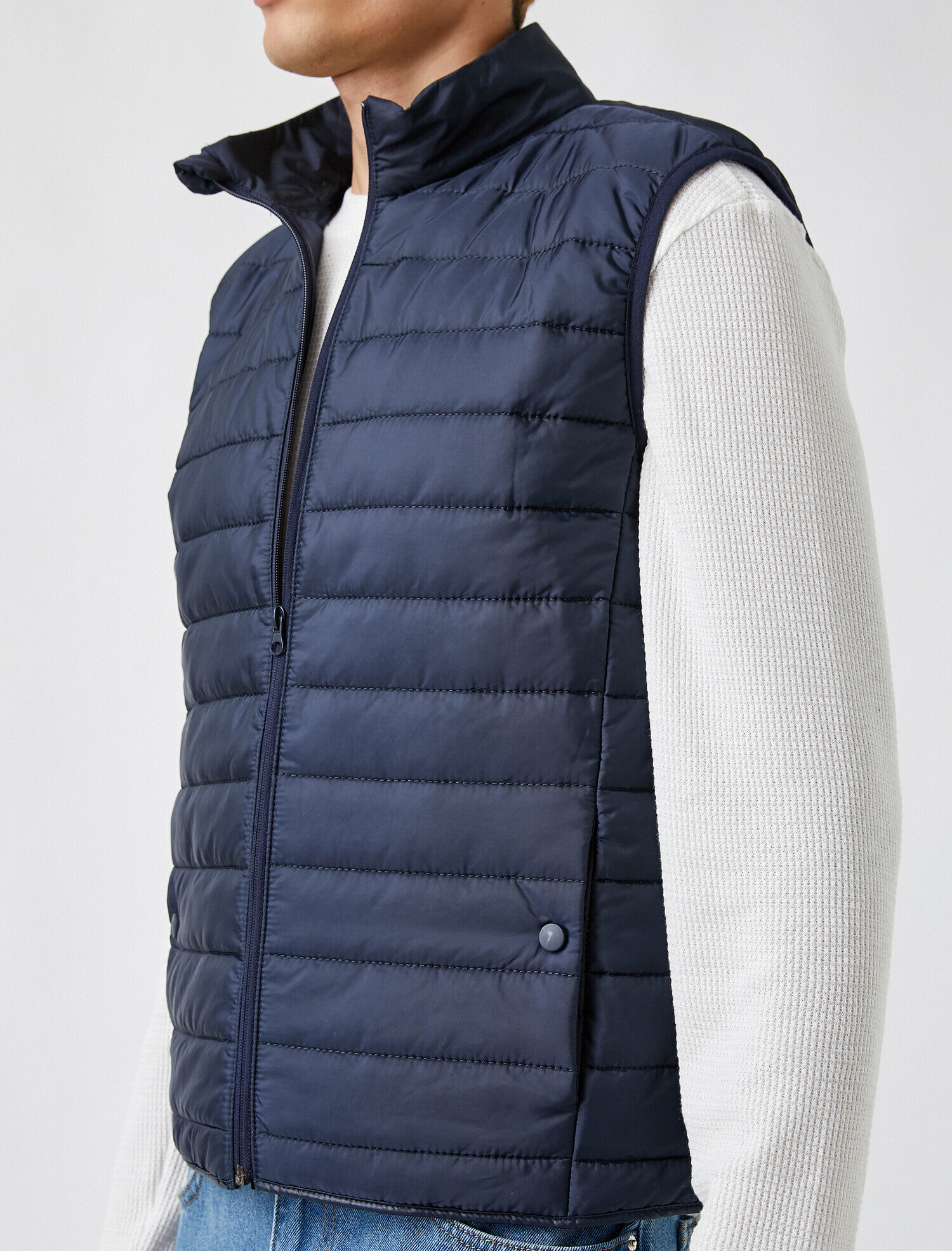 Kapitone Şişme Anorak Yelek