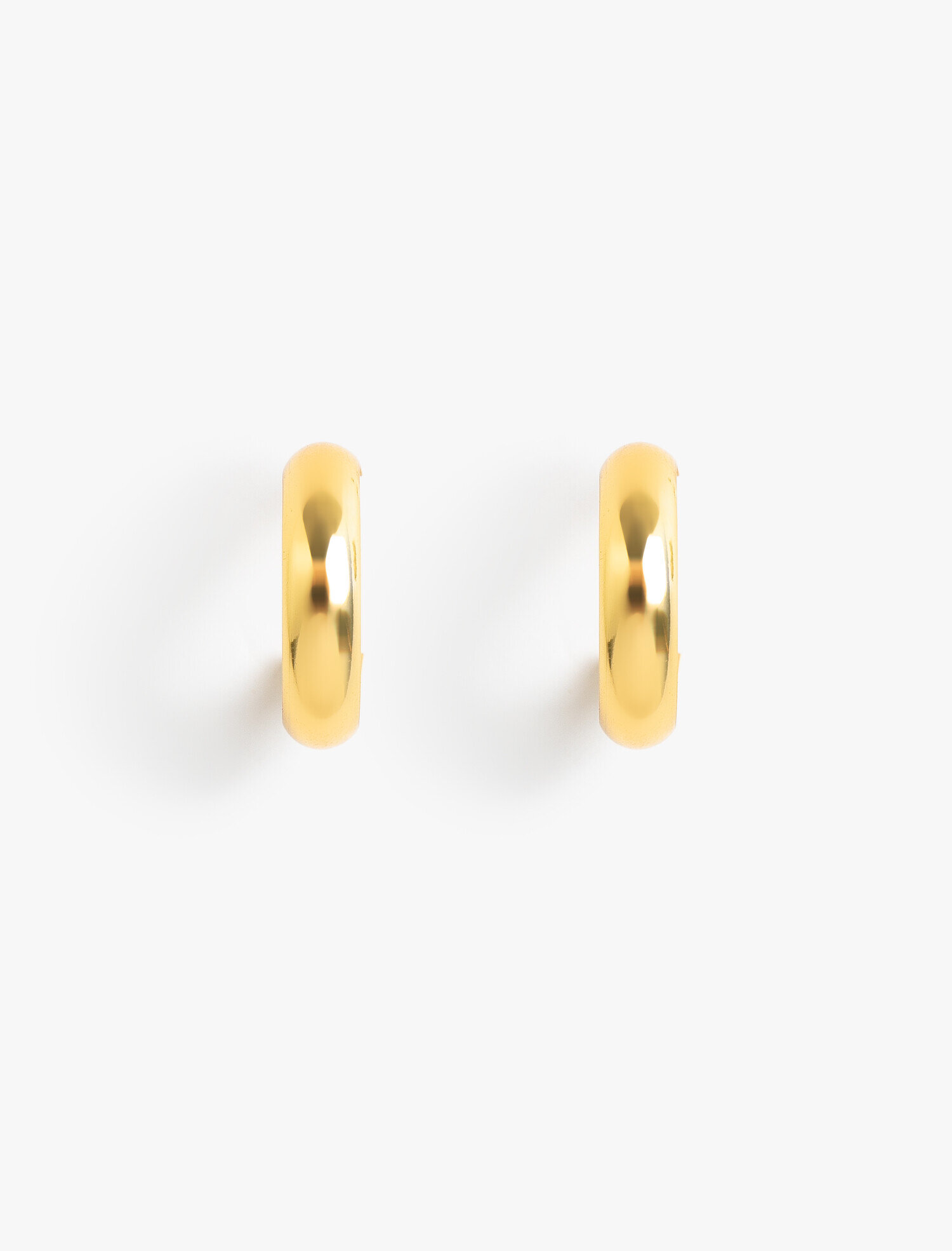  Kadın Kalın Halka Küpe